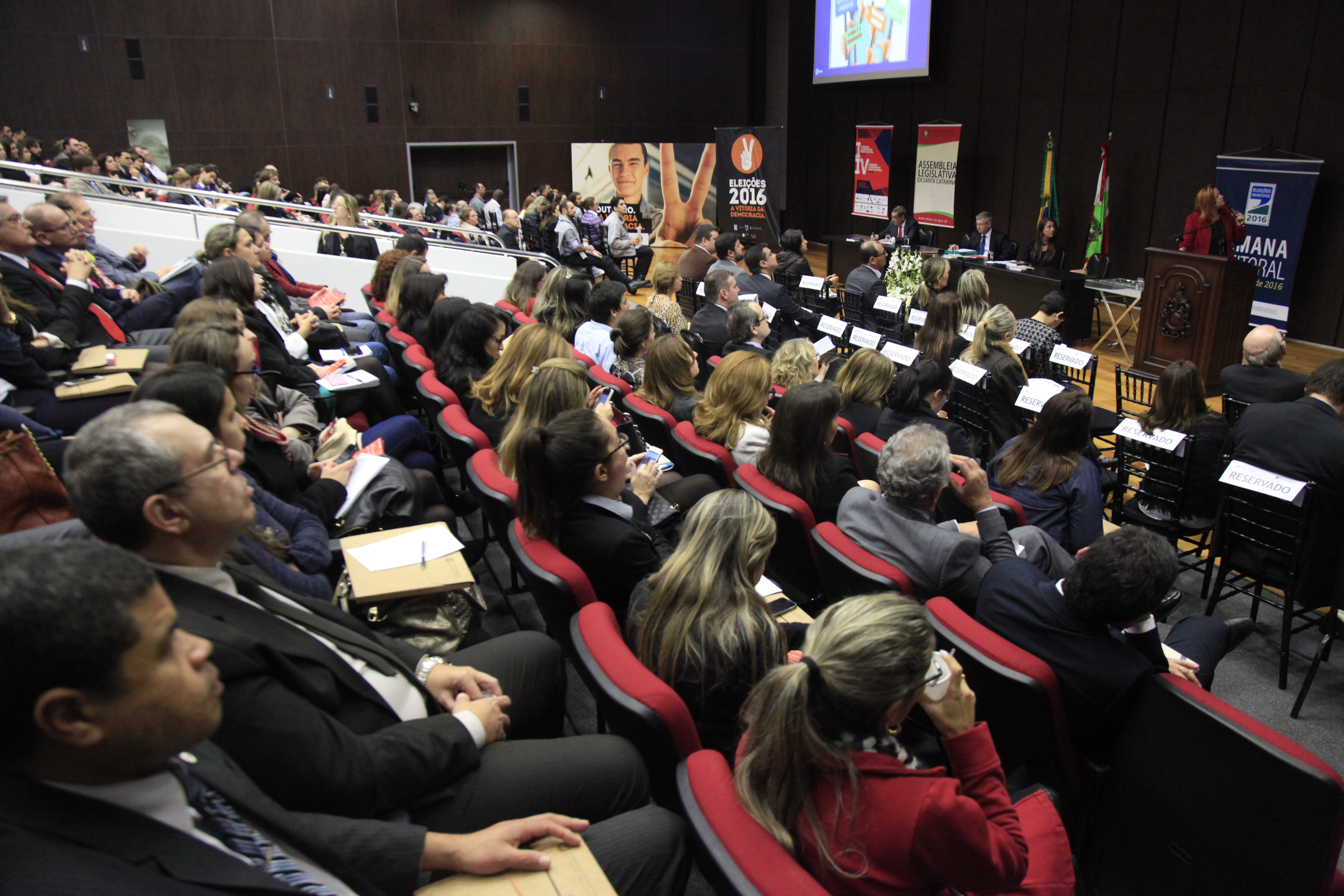 IV Congresso Catarinense de Direito Eleitoral.