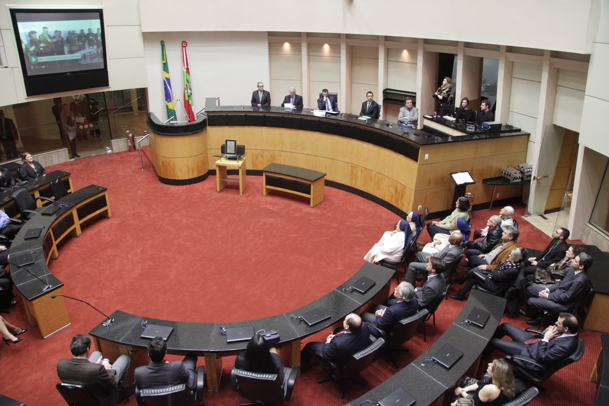 SESI/SC recebe homenagem na Assembleia Legislativa