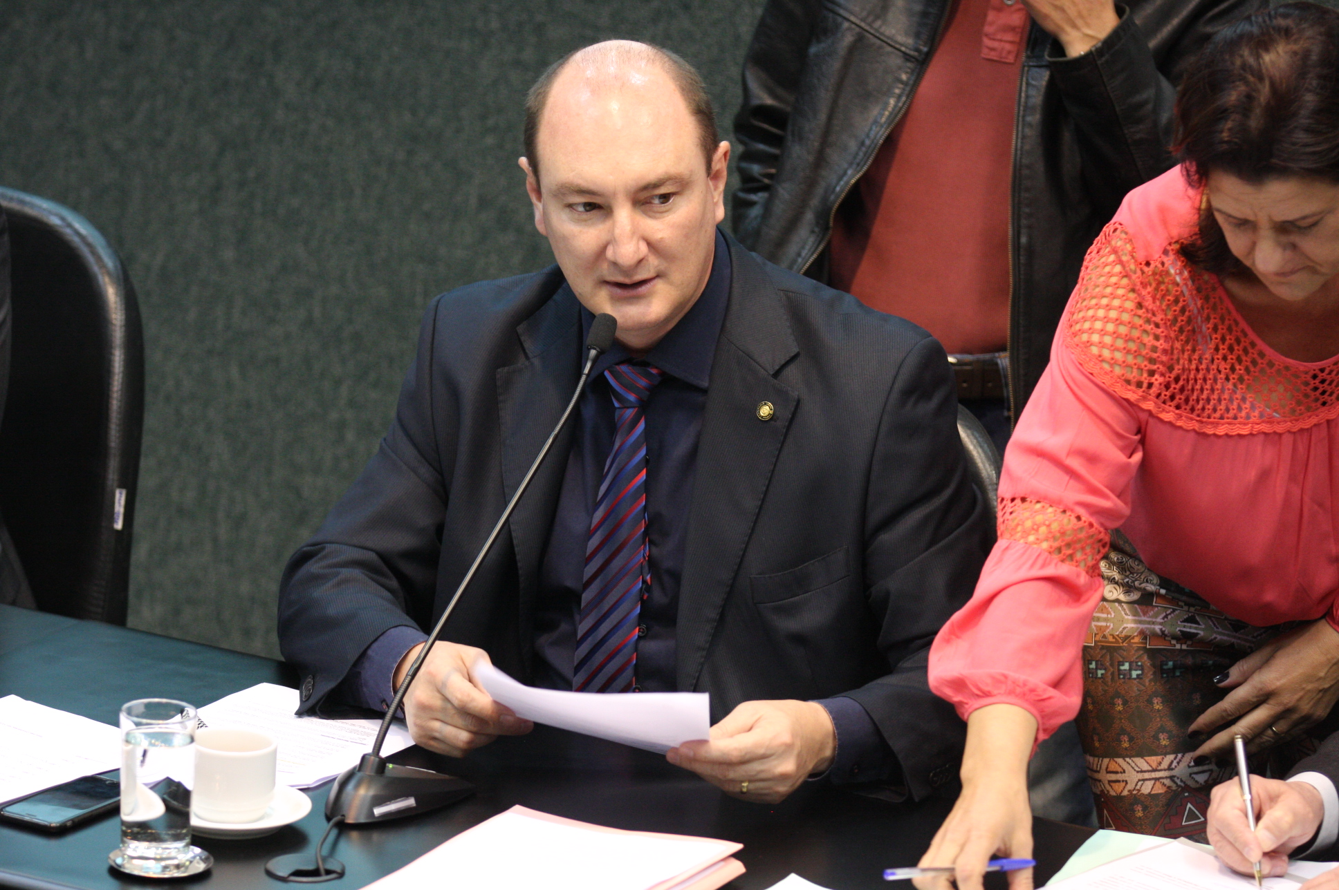 Comissão de Constituição e Justiça. Deputado Mauro de Nadal (PMDB). Foto Yuri Santos / Agência AL