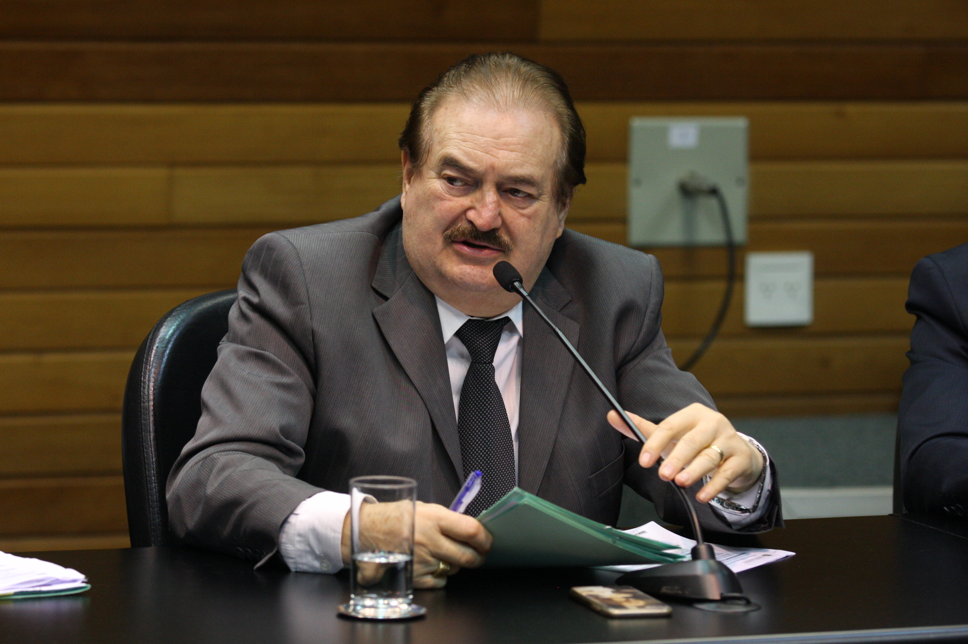 Comissão de Constituição e Justiça. Deputado Narcizo Parisotto (PSC).  Foto Yuri Santos / Agência AL
