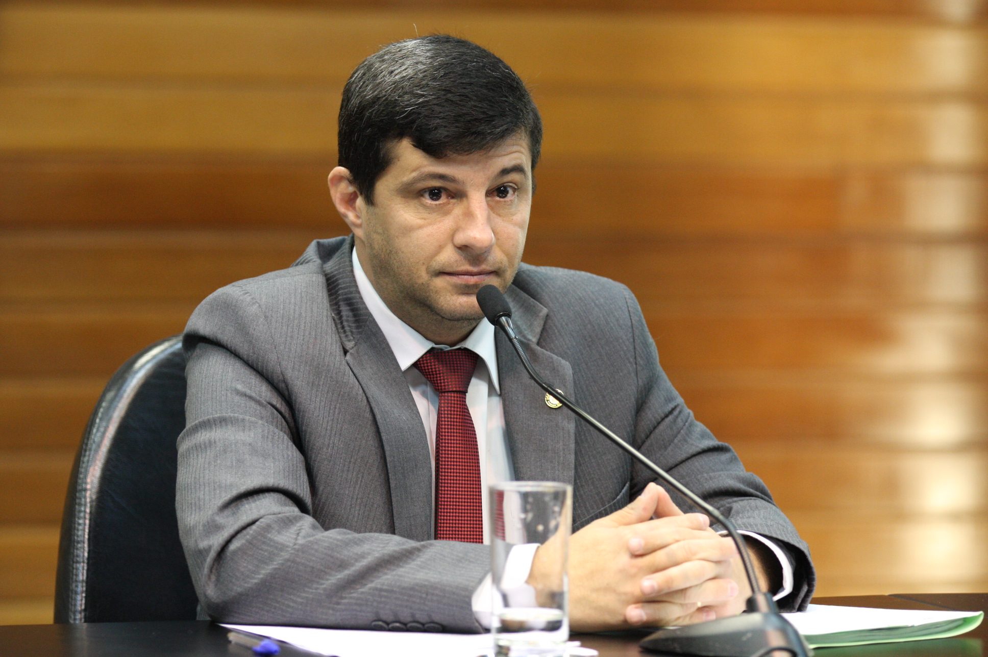 Comissão de Constituição e Justiça. Deputado Fábio Flor (PP). Foto Yuri Santos / Agência AL