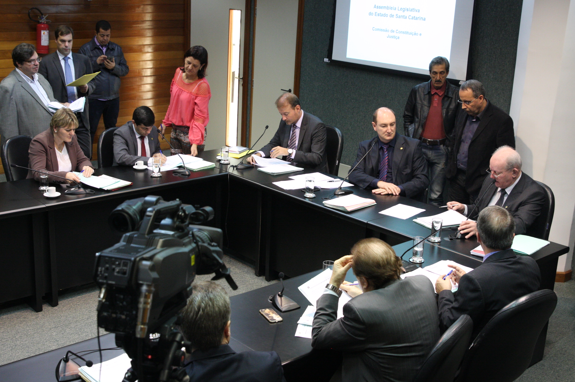 Comissão de Constituição e Justiça. Foto Yuri Santos / Agência AL