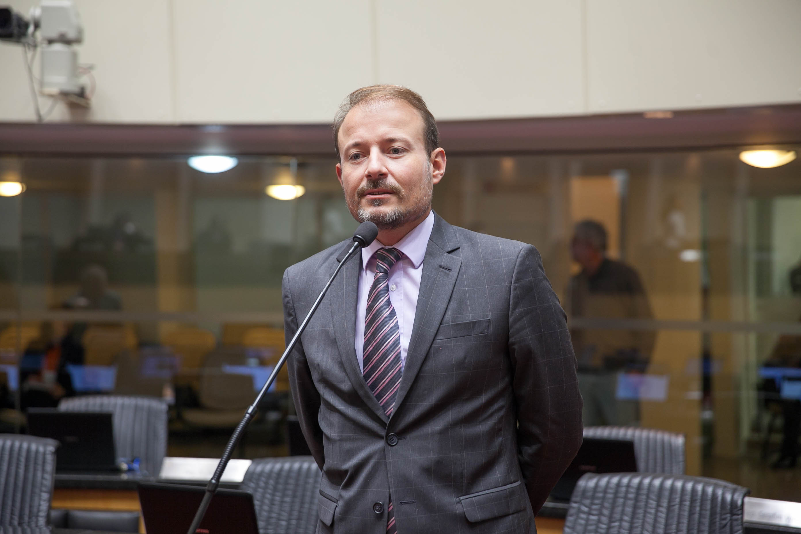 Deputado Gabriel Ribeiro (PSD) em Sessão Ordinária