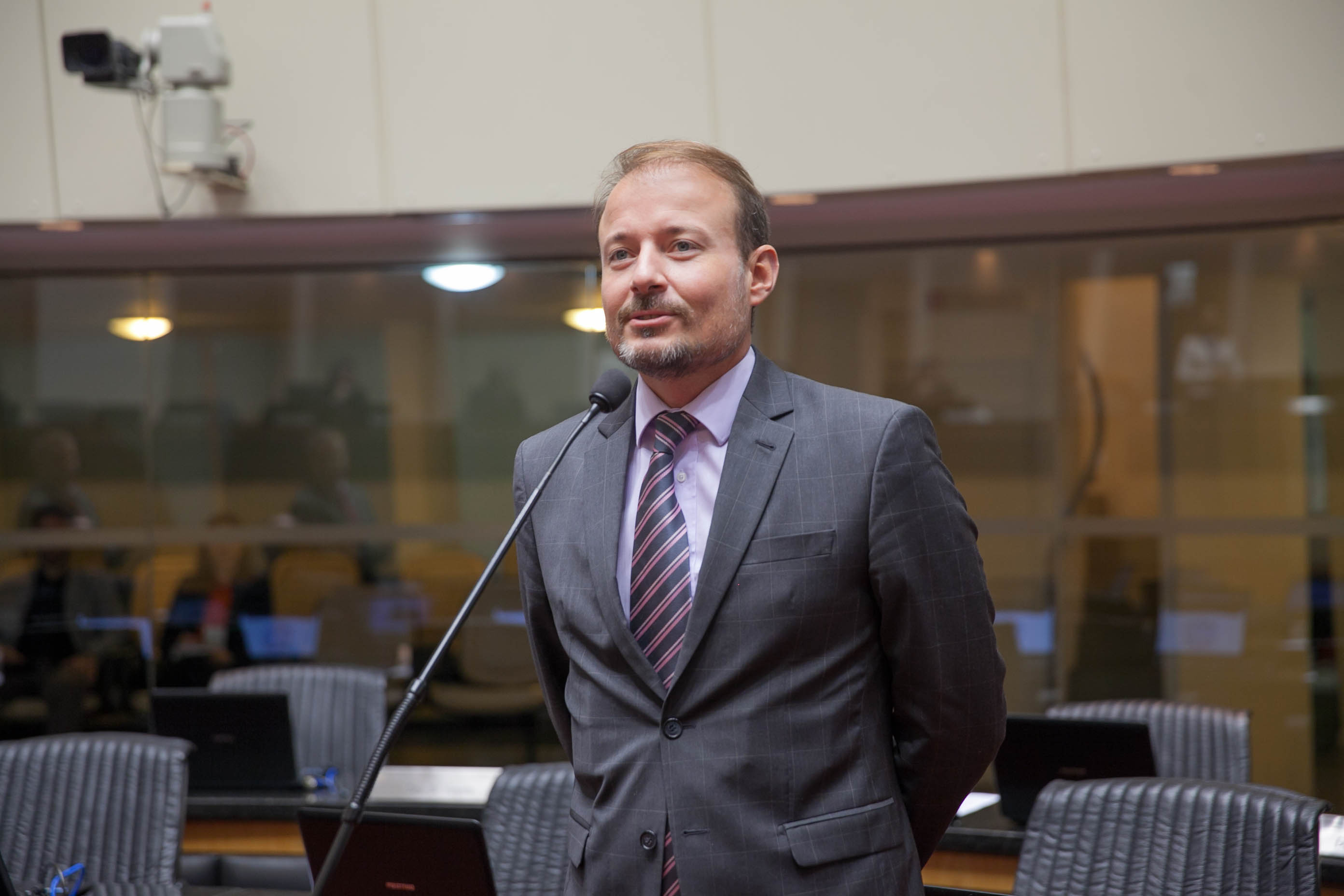 Deputado Gabriel Ribeiro (PSD) em Sessão Ordinária