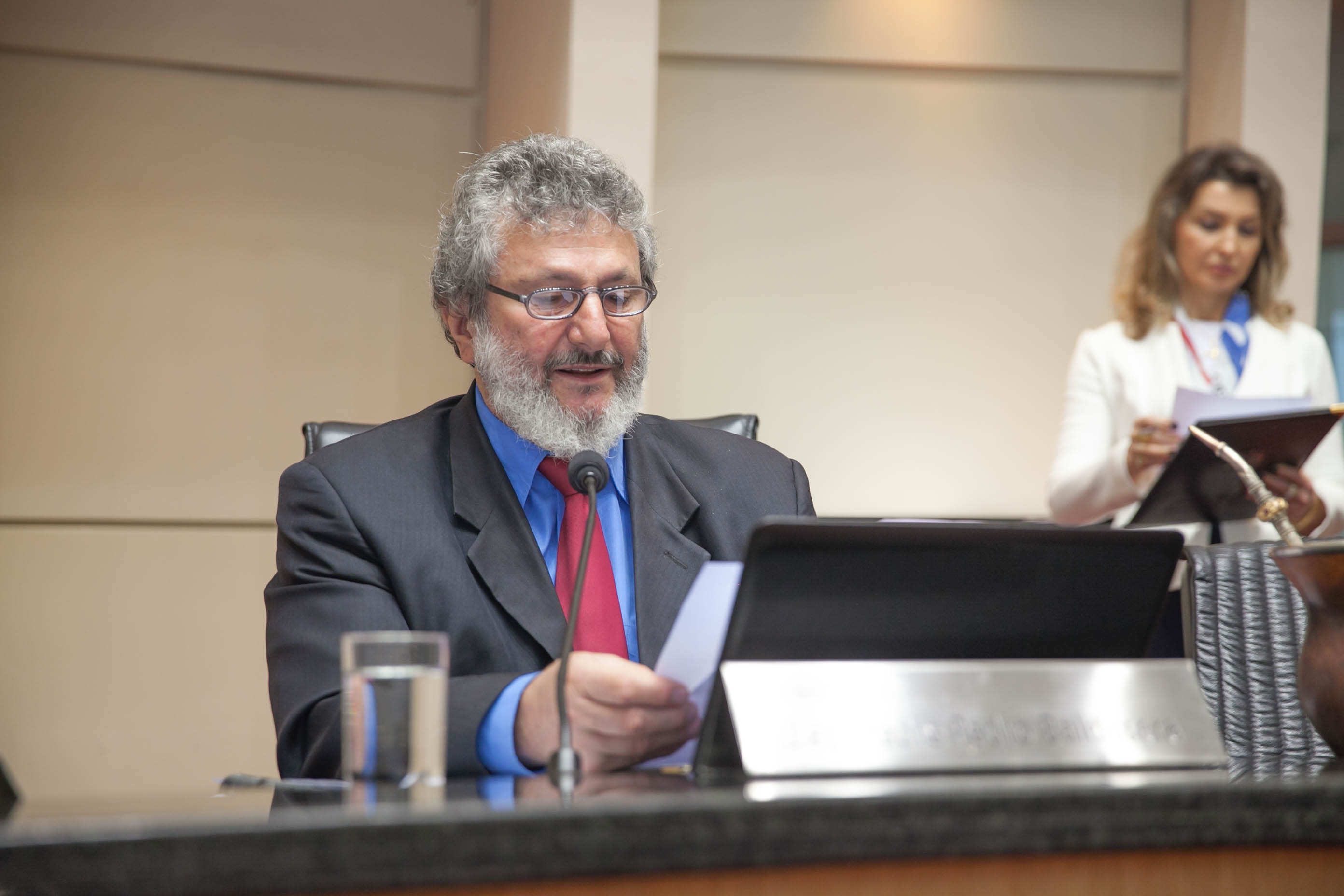 Deputado Padre Pedro Baldissera (PT) em Sessão Ordinária