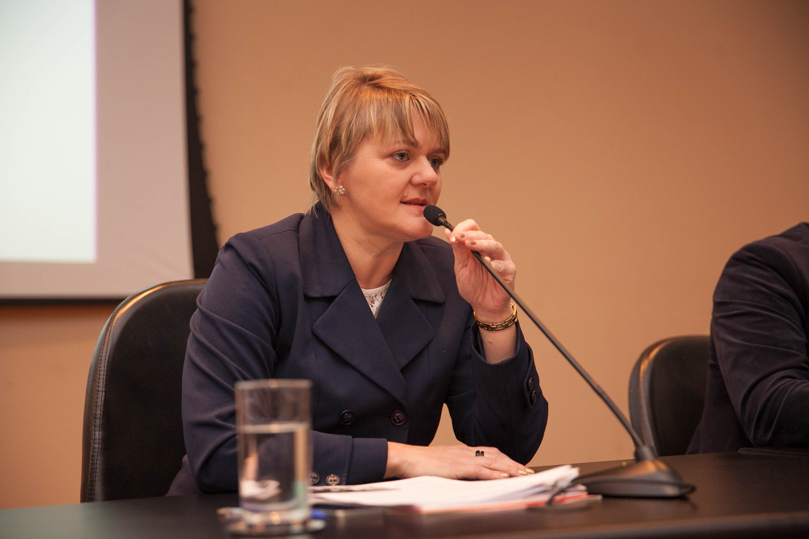 Deputada Luciane Carminatti (PT)  em Audiência Pública: Situação estrutural das escolas estaduais