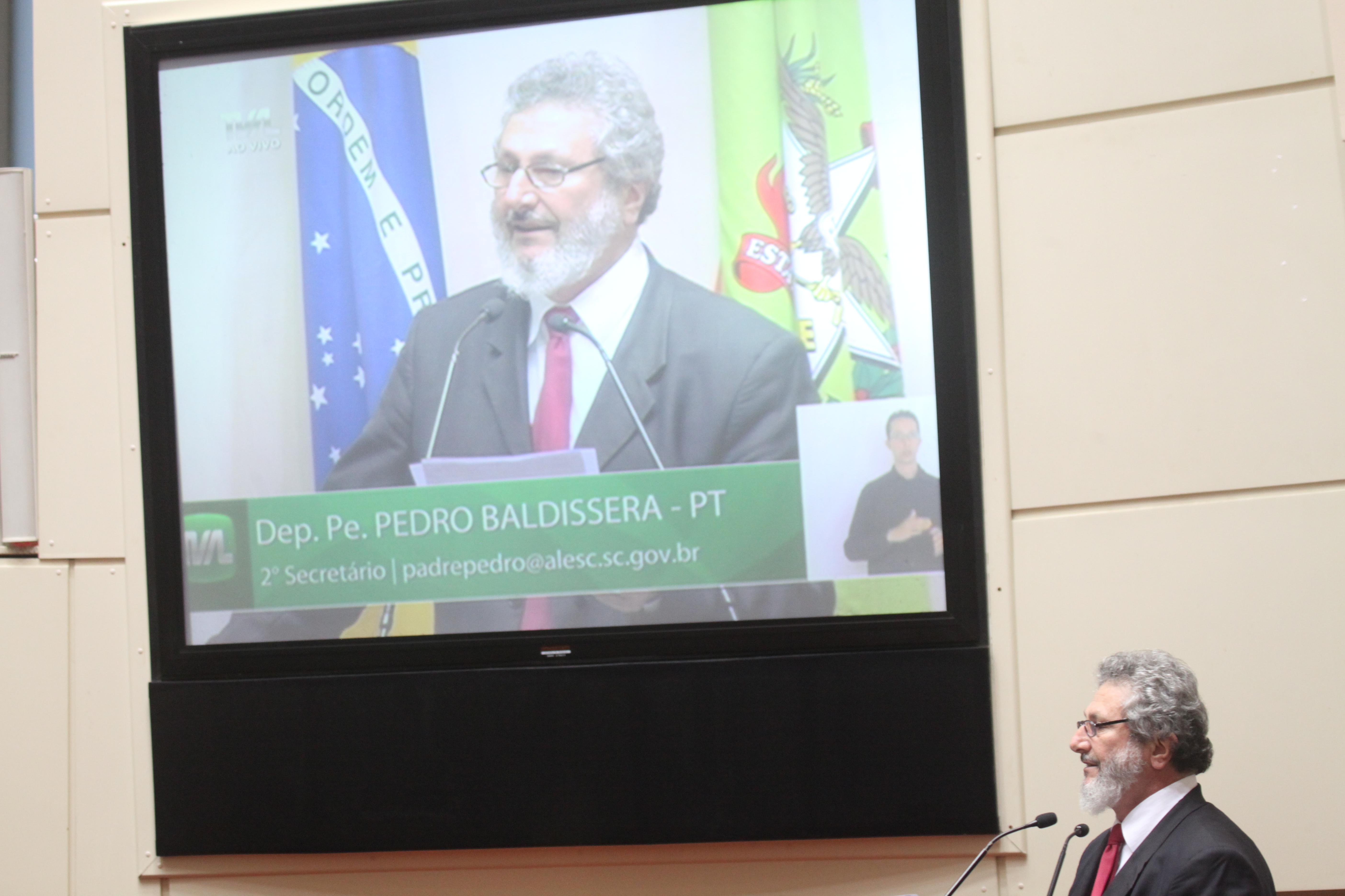 Sessão Ordinária Deputado Padre Pedro Baldissera (PT).