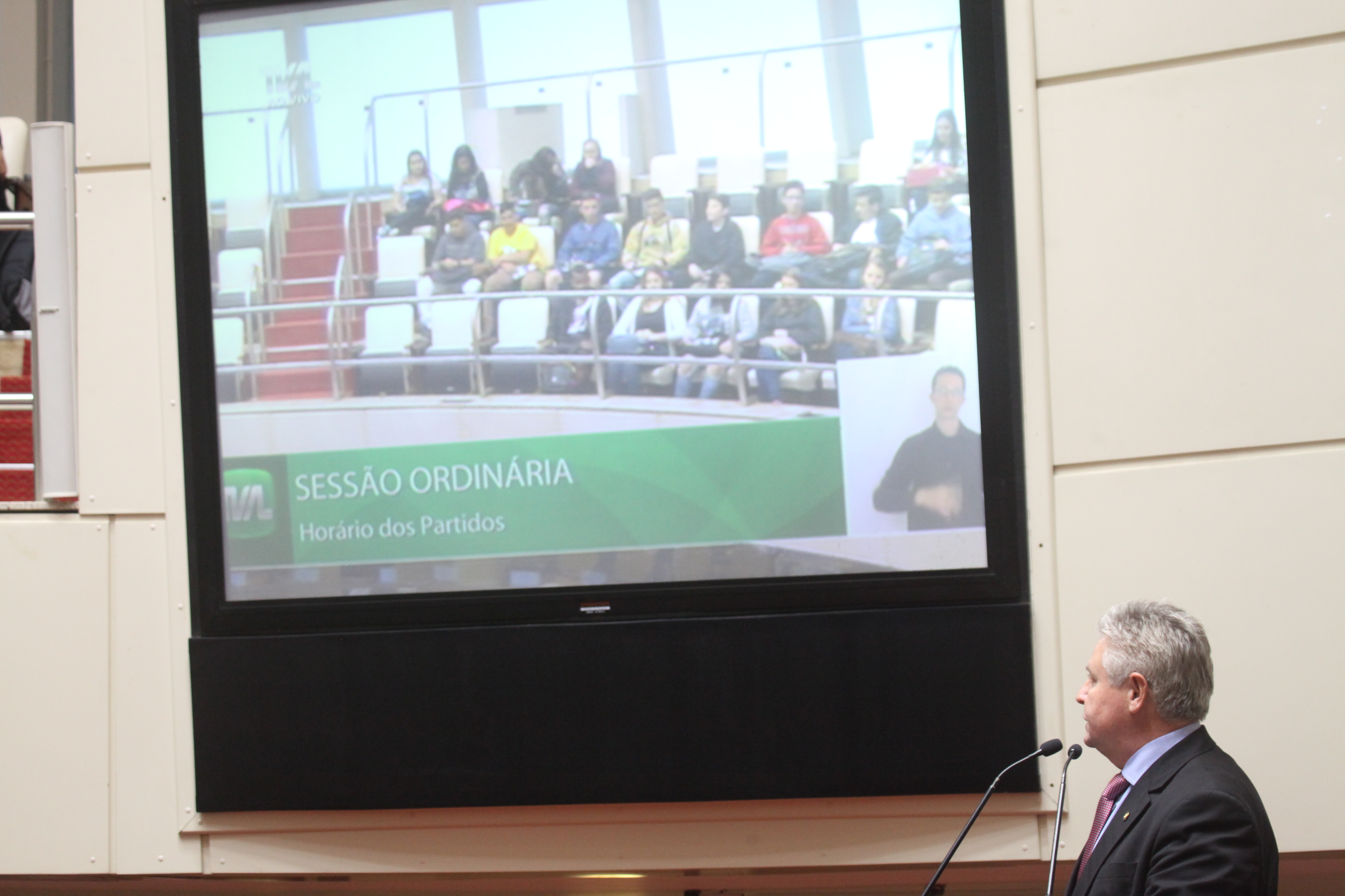 Sessão Ordinária. Deputado Nilso Berlanda (PSC).