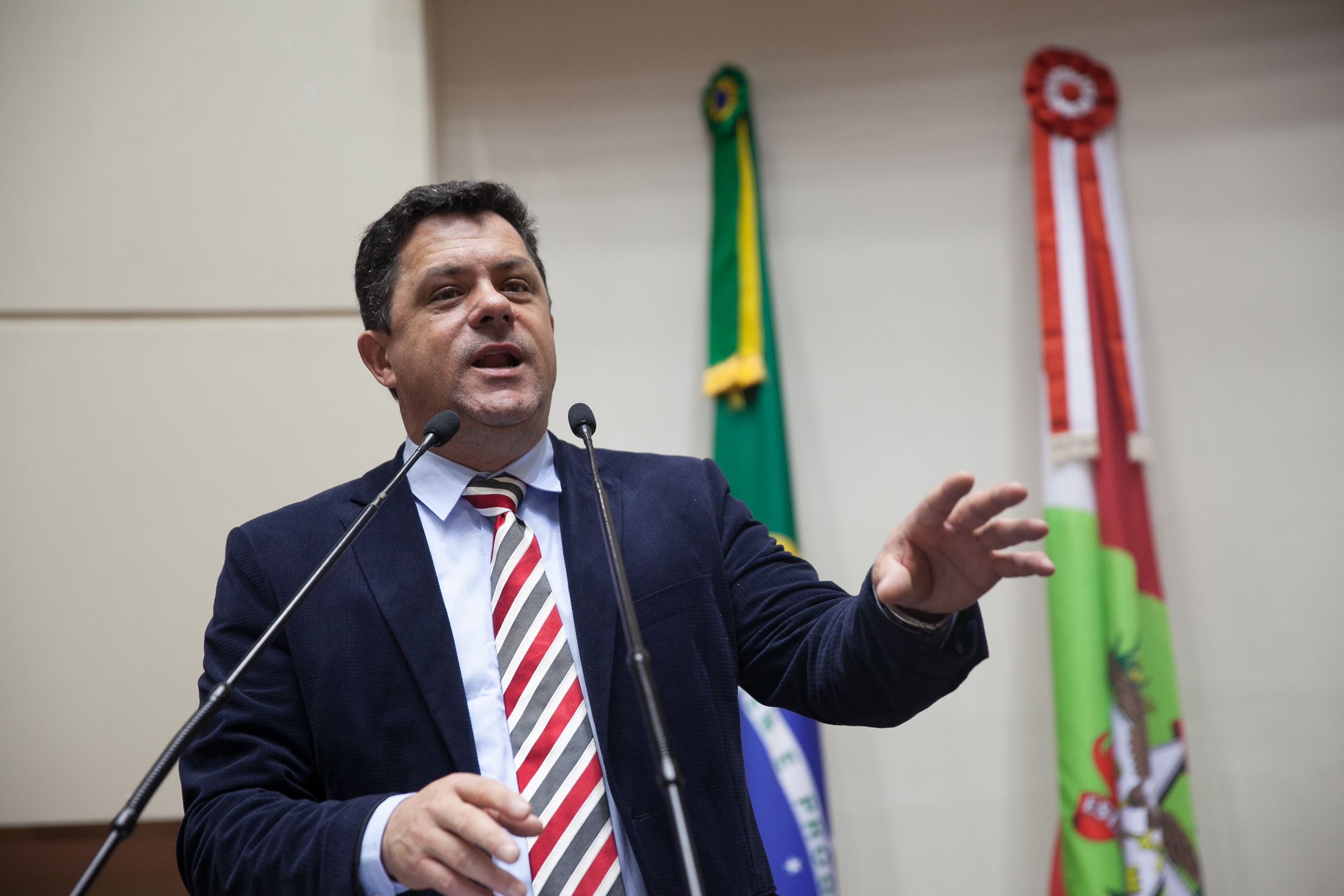 Deputado Ivan Naatz (PDT) em Sessão Ordinária