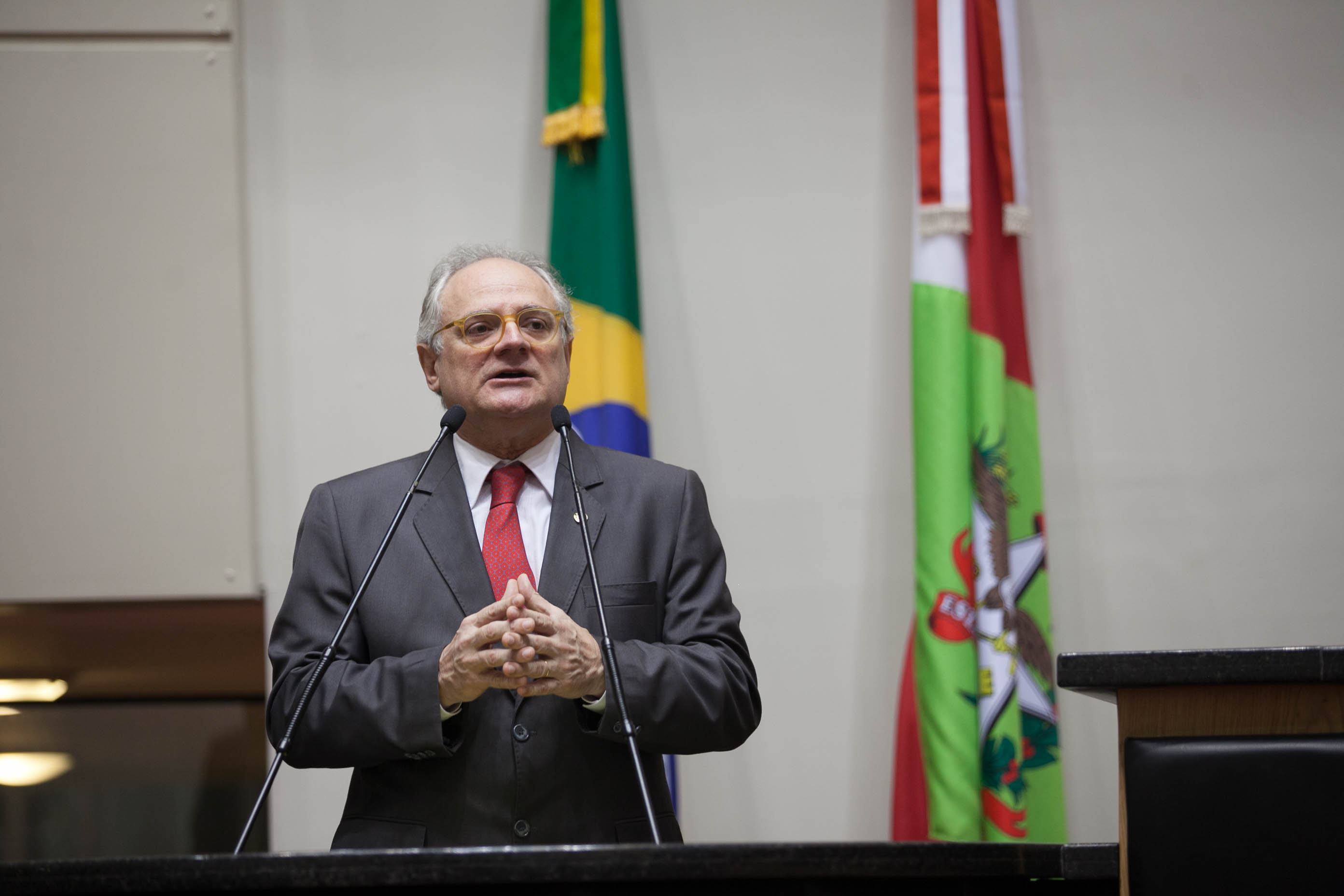 Deputado Vicente Caropreso (PSDB) em Sessão Ordinária