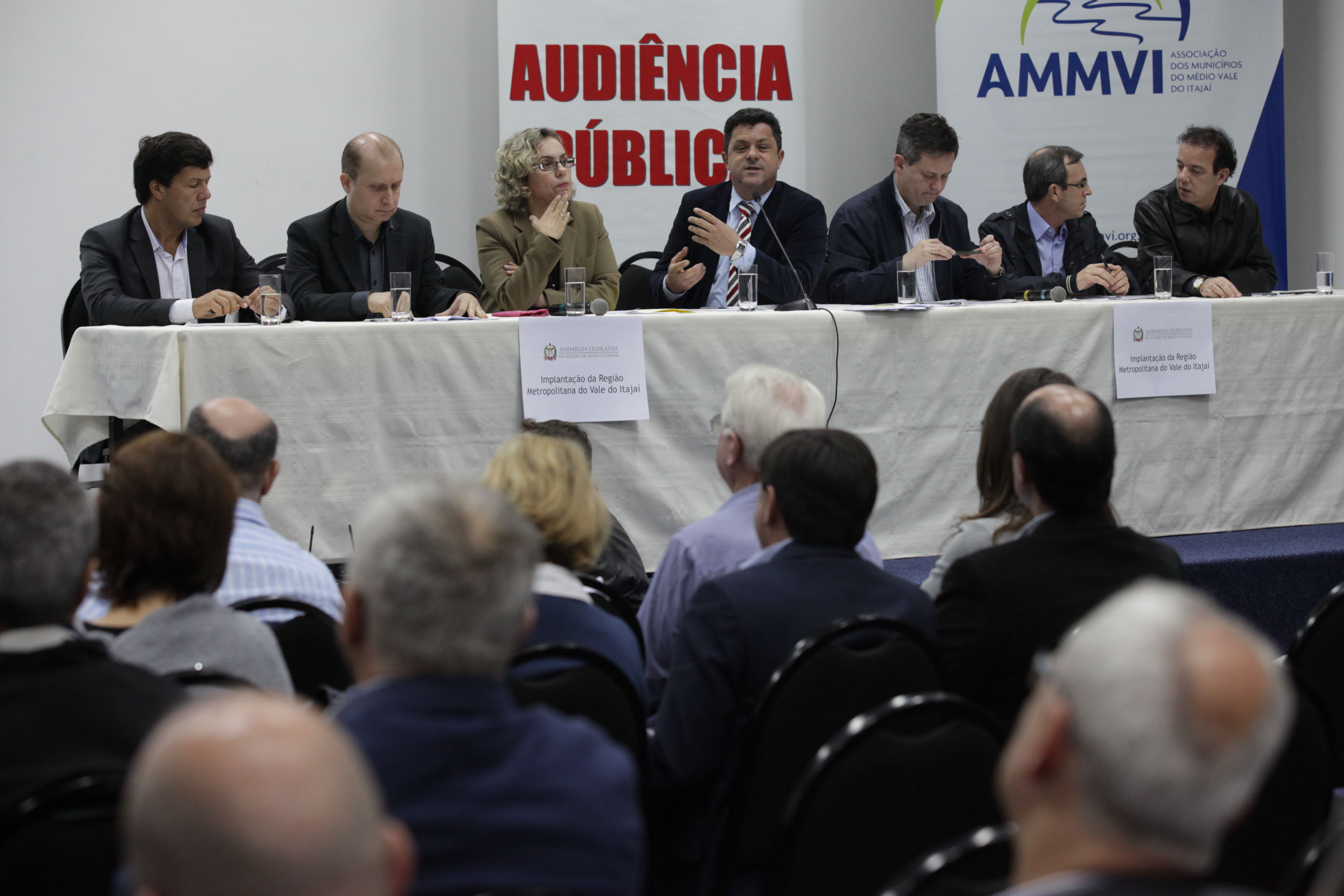 Audiência Pública  – Implantação da Região  Metropolitana do Vale do Itajaí