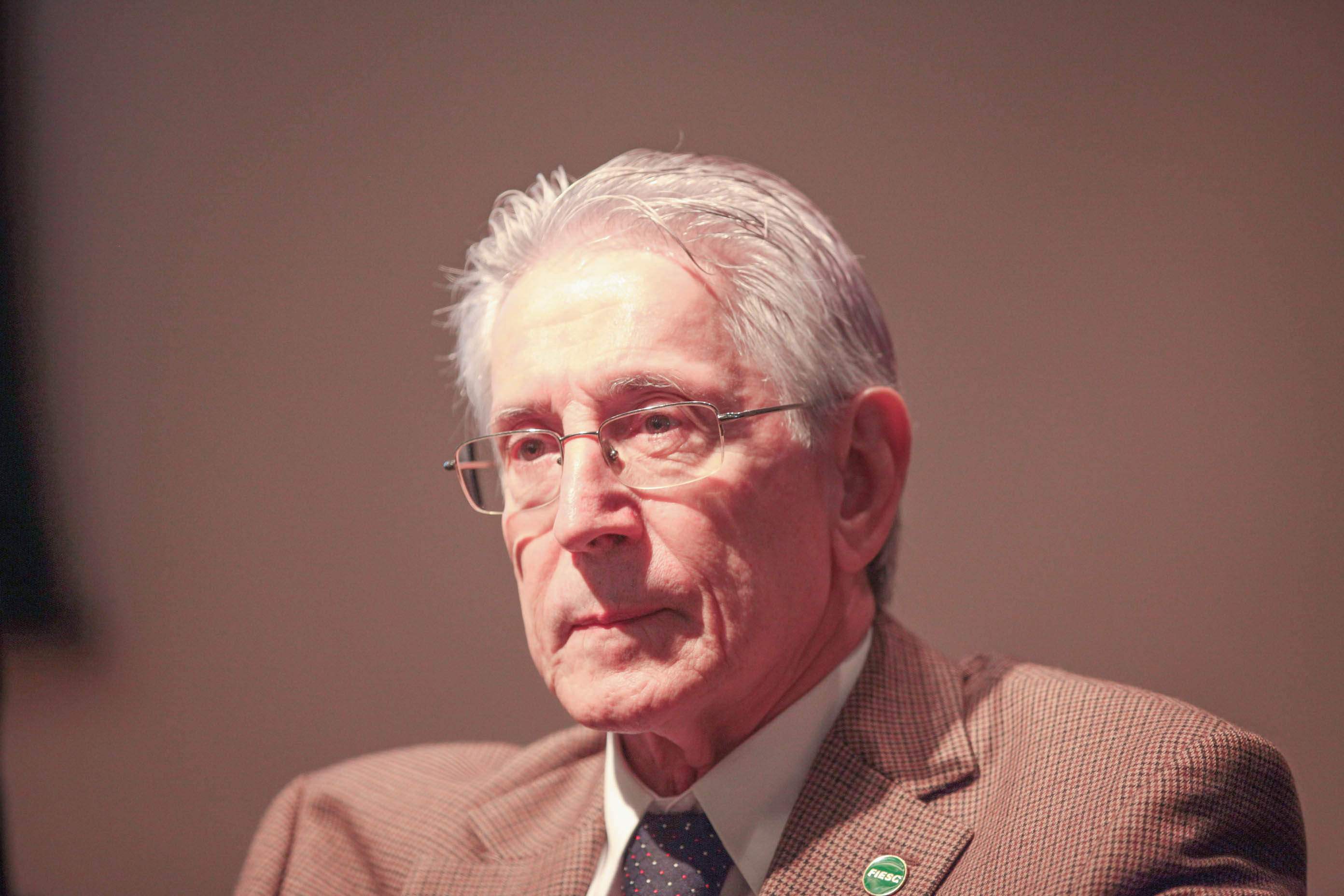 Glauco José Côrte, Presidente da Federação das Indústrias do Estado de Santa Catarina (FIESC) em Lançamento do Seminário 