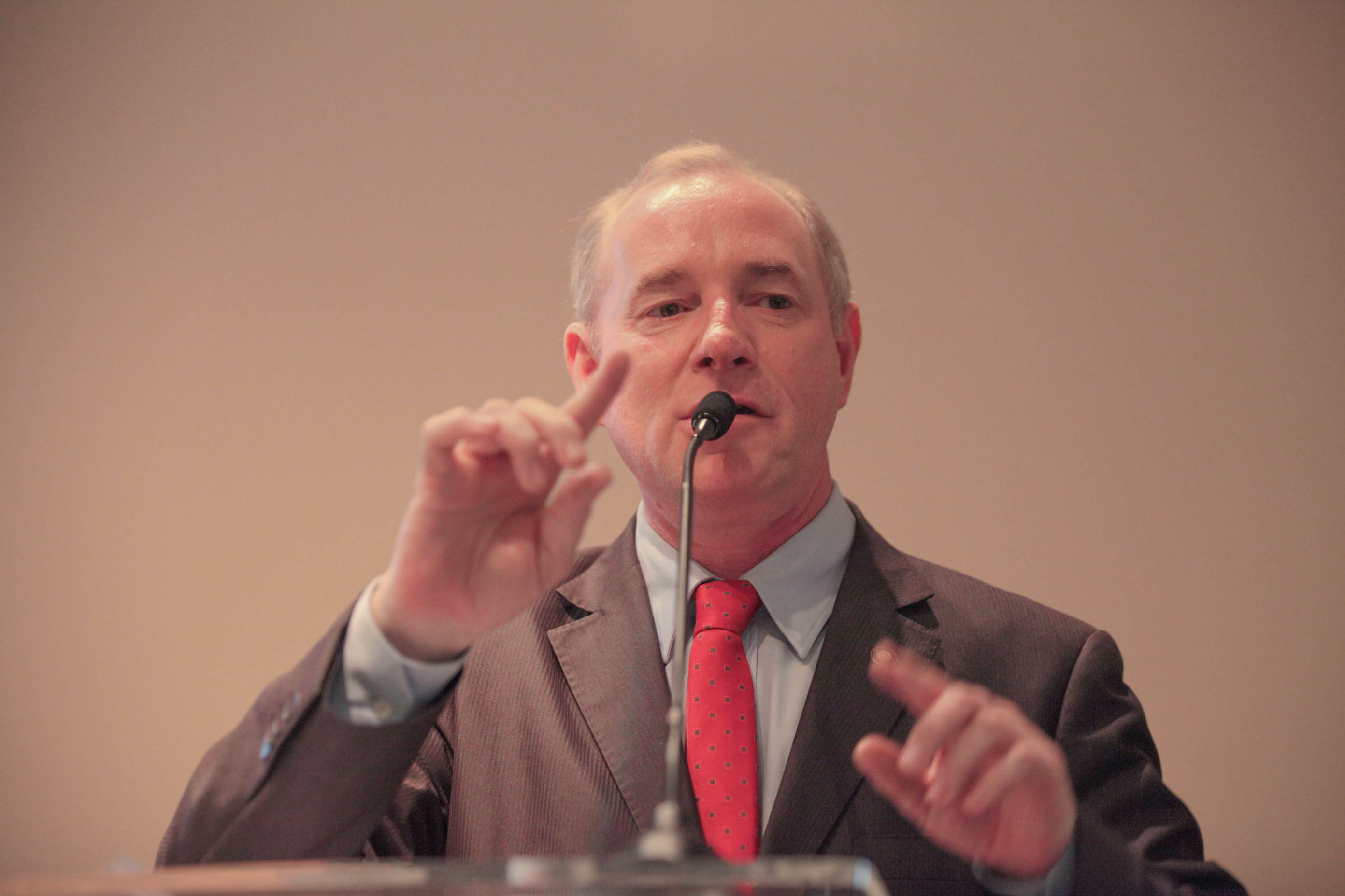 Deputado Aldo Schneider (PMDB) em Lançamento do Seminário 