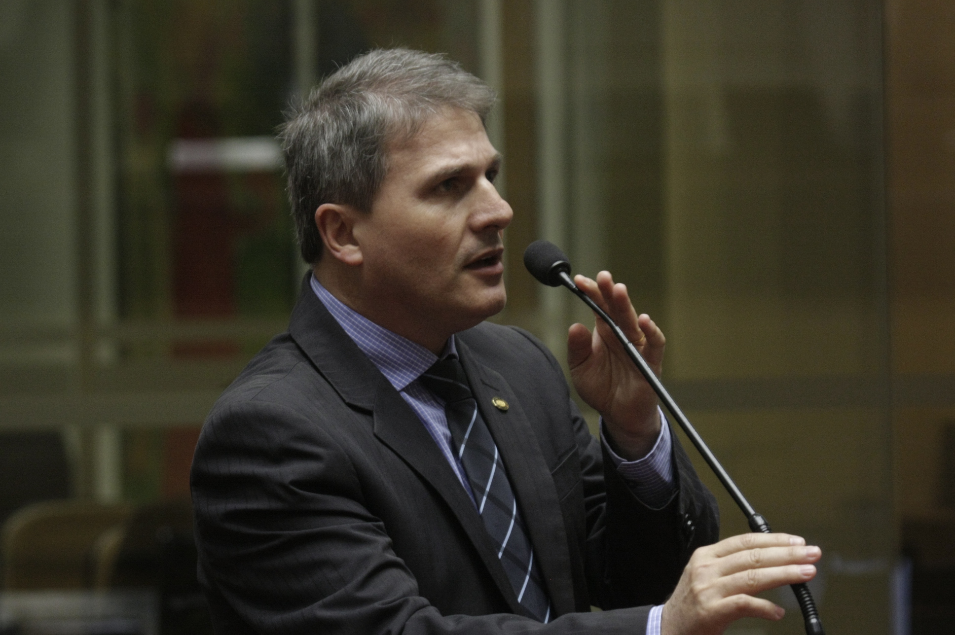 Sessão Ordinária. Deputado Altair Silva (PP). Foto: Eduardo Guedes de Oliveira.