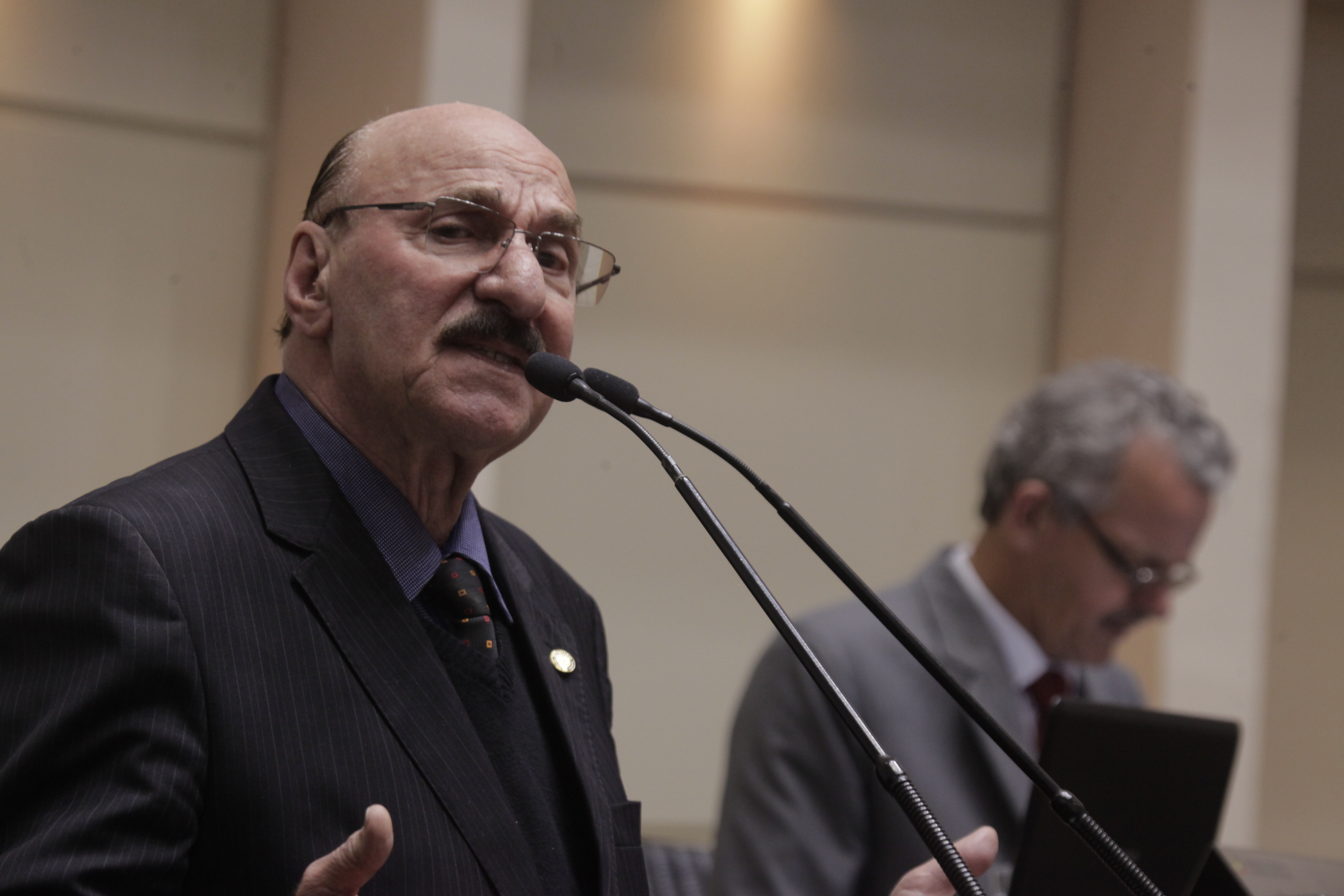 Sessão Ordinária. Deputado Manoel Mota (PMDB). Foto: Eduardo Guedes de Oliveira.