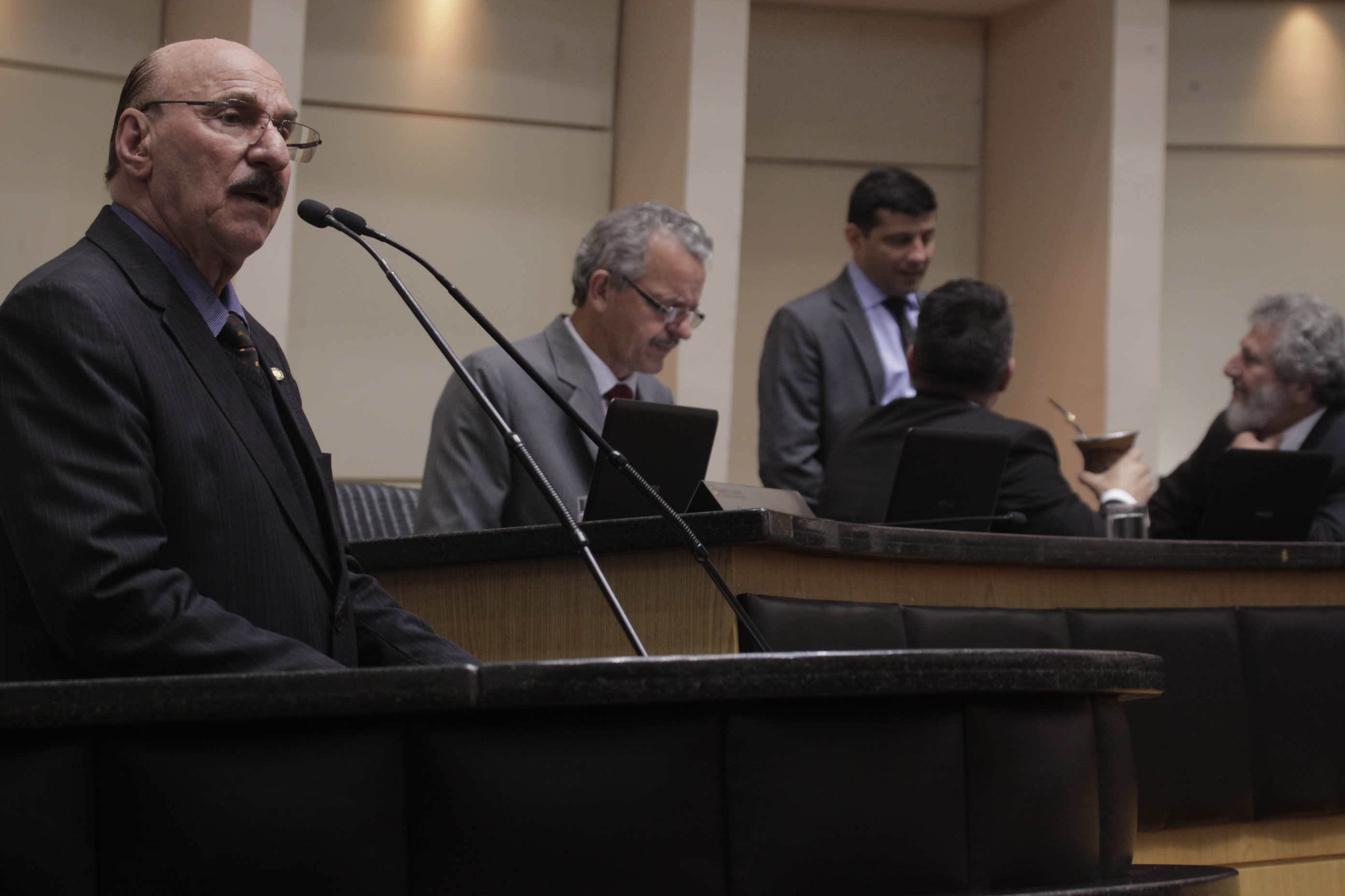 Sessão Ordinária. Deputado Manoel Mota (PMDB). Foto: Eduardo Guedes de Oliveira.