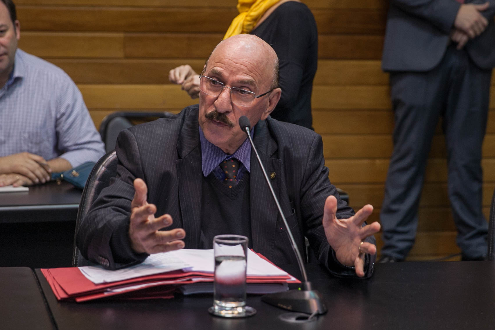 Deputado Manoel Mota (PMDB) em Comissão de Trabalho, Administração e Serviço Público.