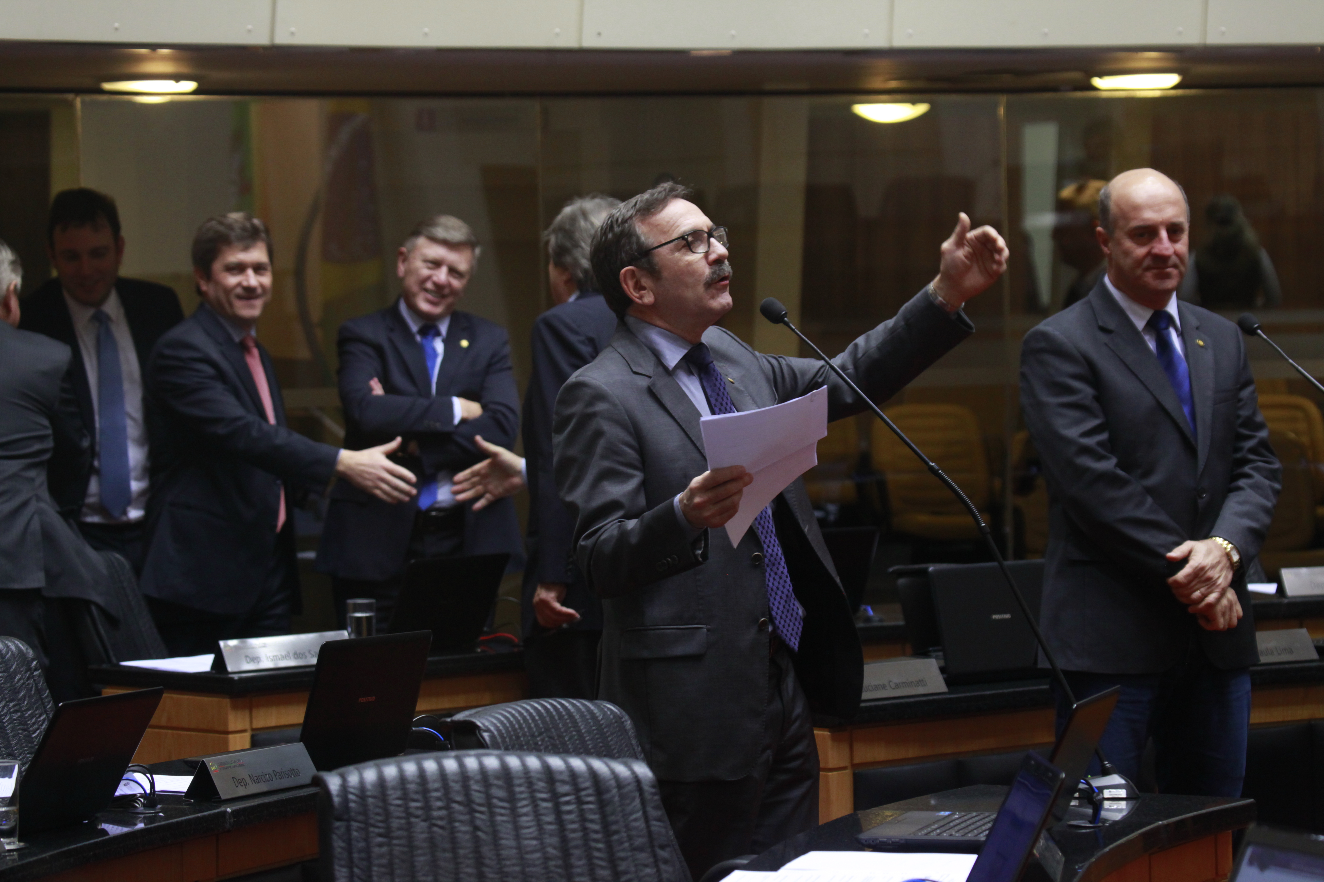 Sessão Ordinária. Deputado Milton Scheffer (PP).