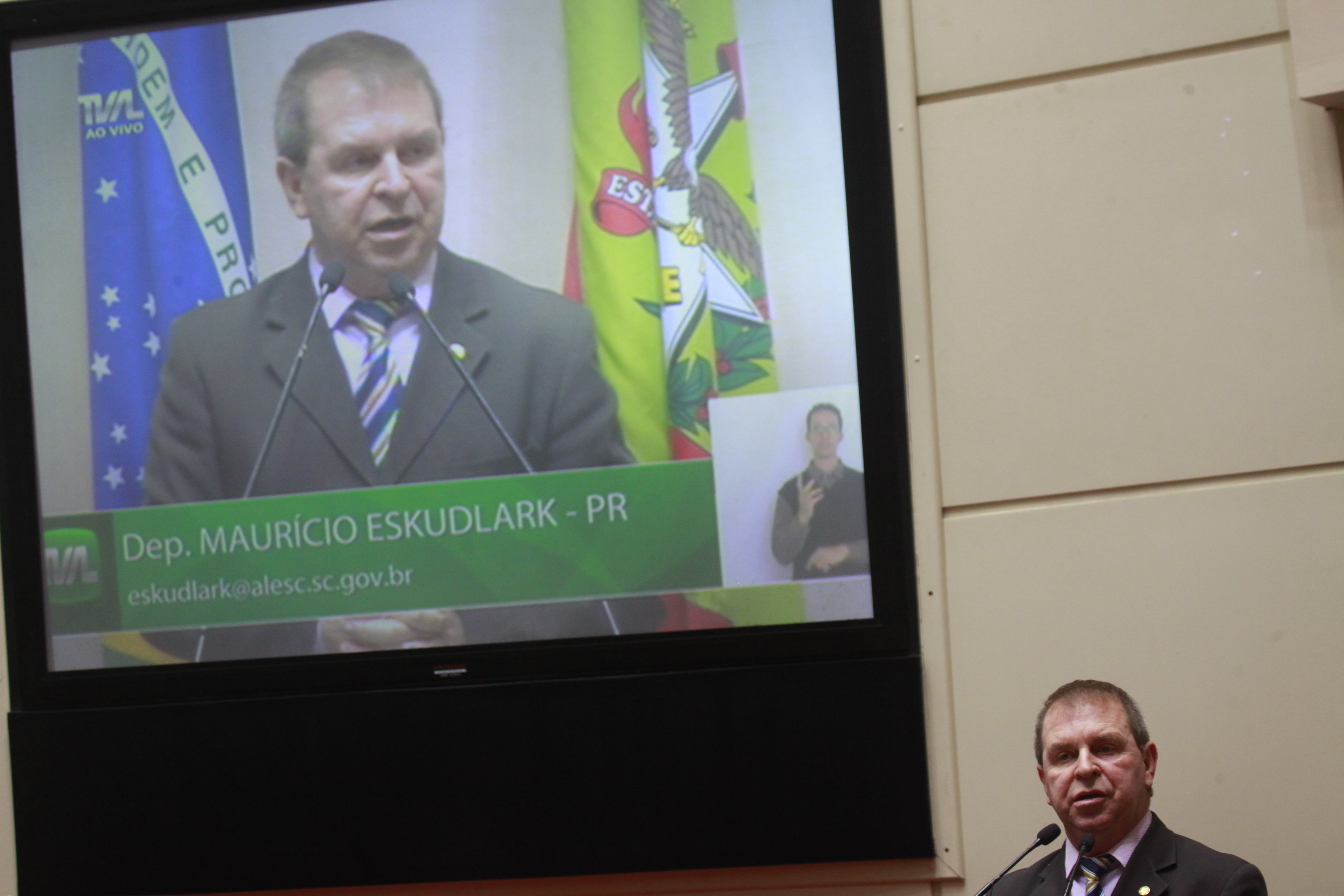 Sessão Ordinária. Deputado Maurício Eskudlark (PR).