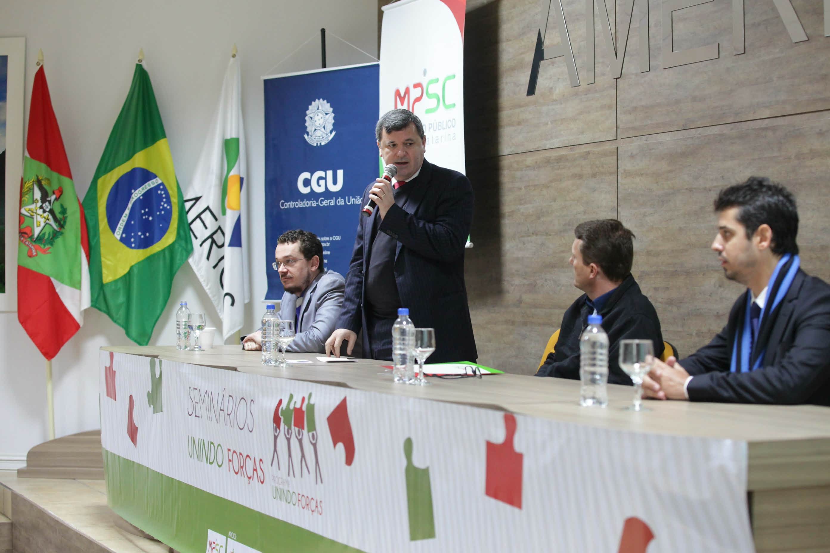 Seminários Unindo Forças - Ministério Público de Santa Catarina