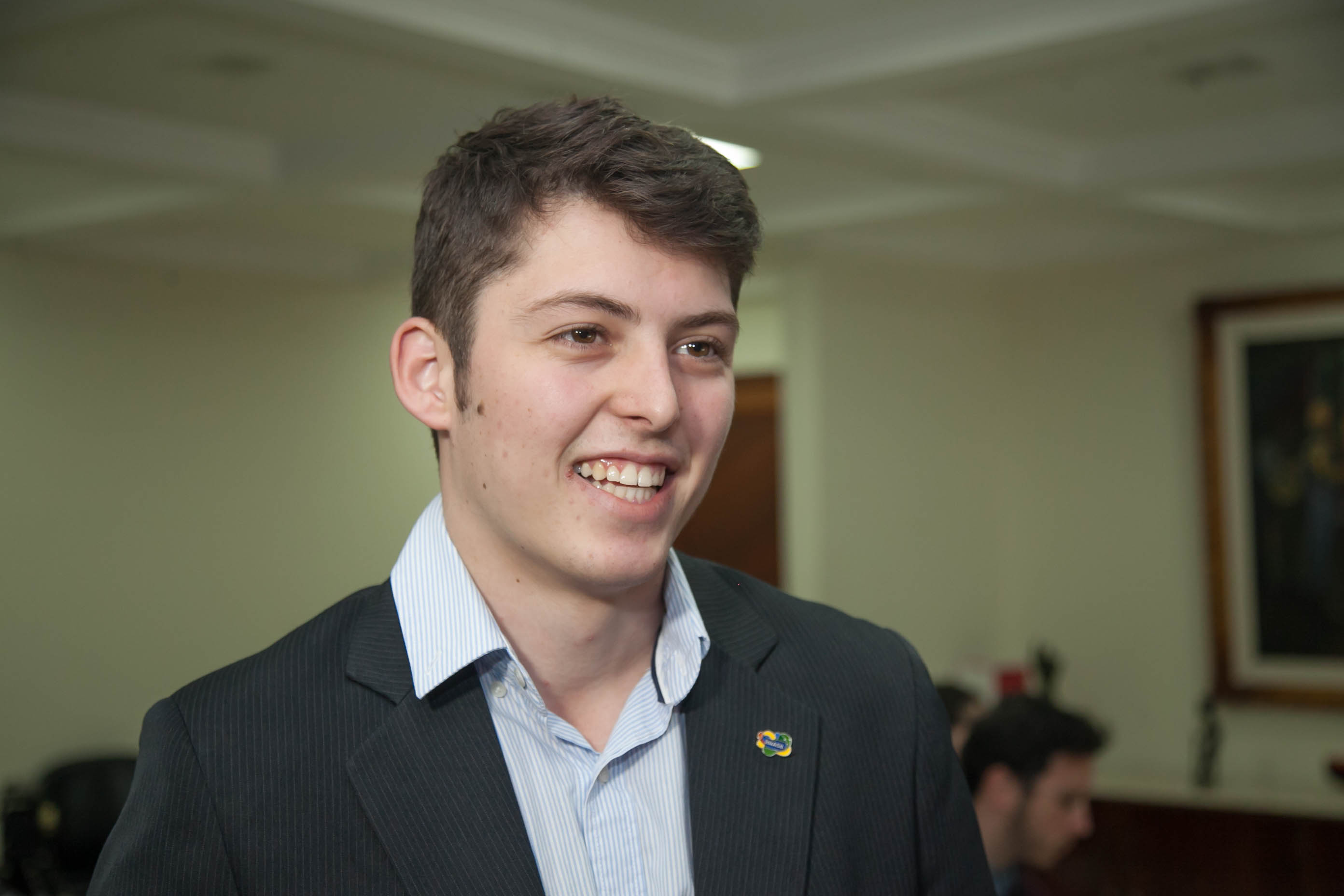 Israel Rocha, Membro da  organização Youth fot Human Rights International em Jovens Empreendedores
