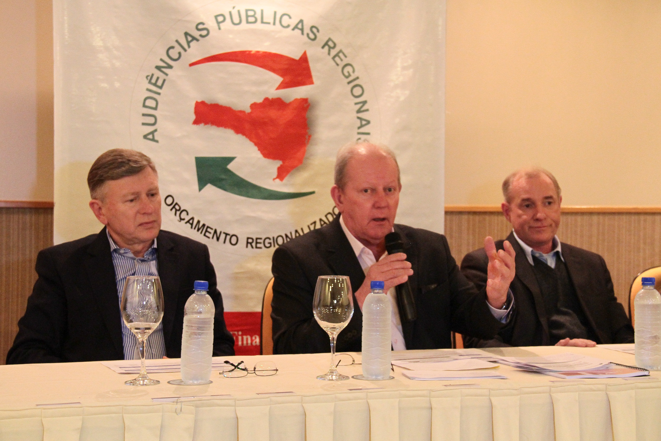 Orçamento Regionalizado em Rio do Sul. Deputado Marcos Vieira (PSDB)