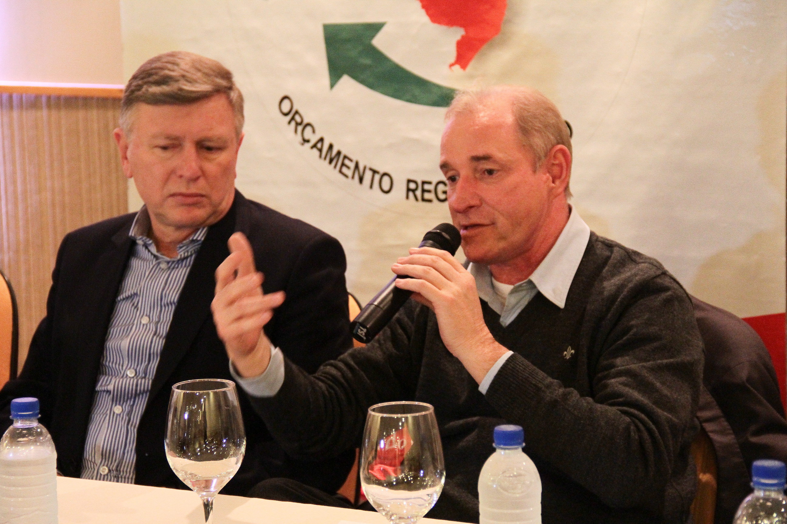 Orçamento Regionalizado em Rio do Sul. Deputado Aldo Schneider (PMDB)