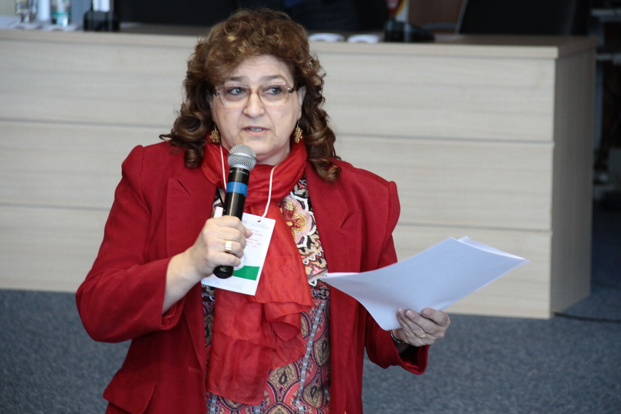 Lúcia Steinheuser Gorges, secretária executiva da Agência de Desenvolvimento Regional (ADR) de Timbó,.