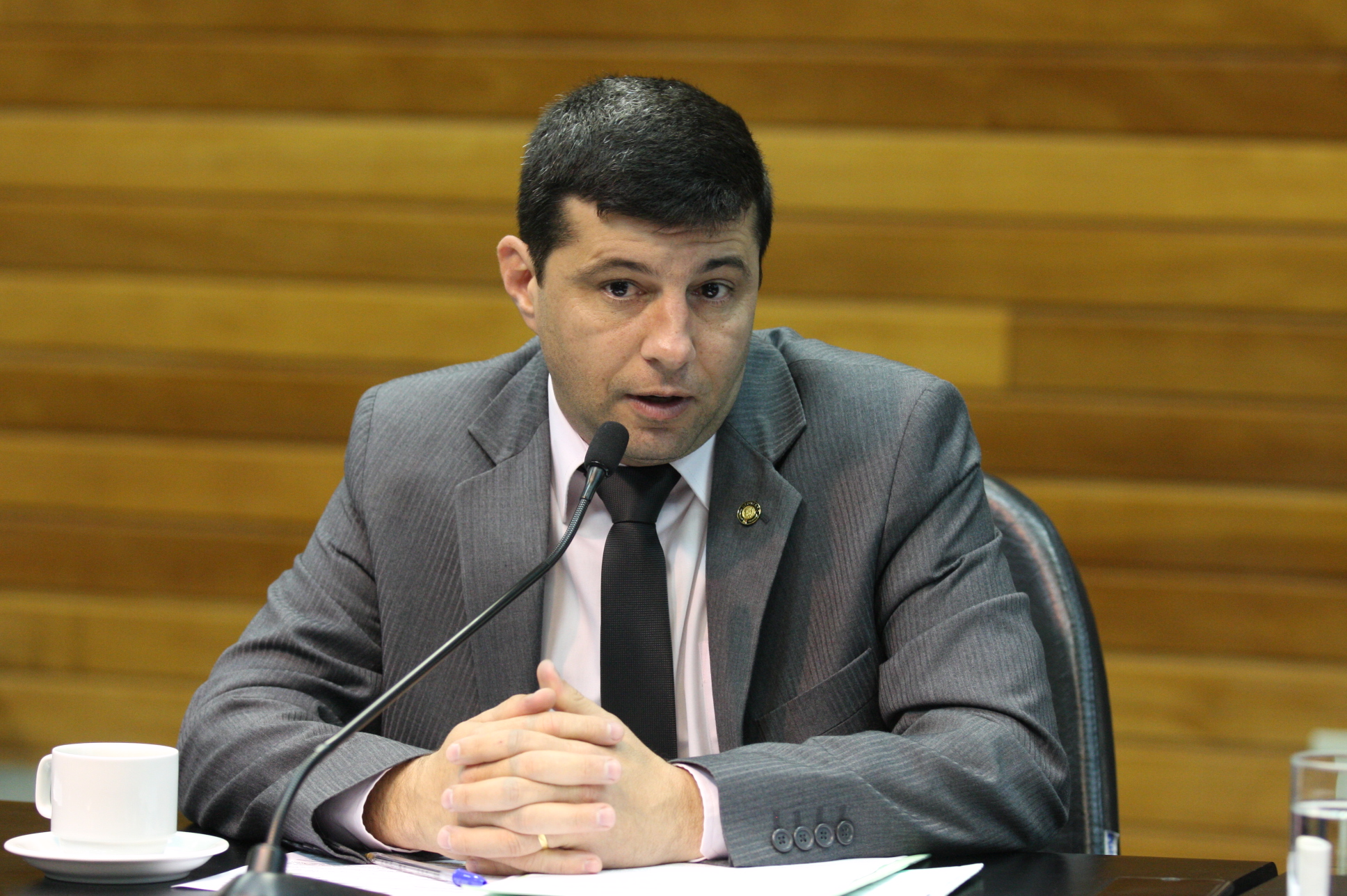 Comissão de Constituição e Justiça. Deputado Fábio Flor (PP). Foto Yuri Santos / Agência AL