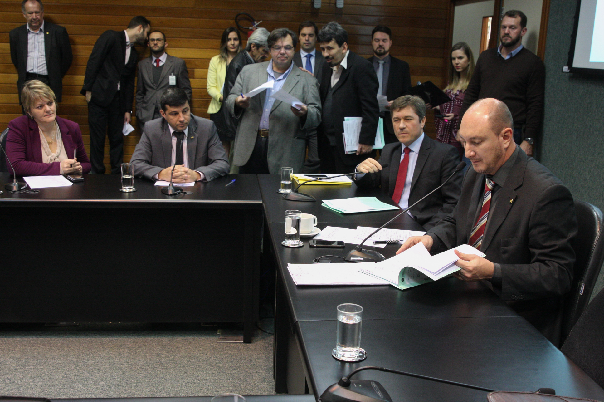Comissão de Constituição e Justiça. Foto Yuri Santos / Agência AL