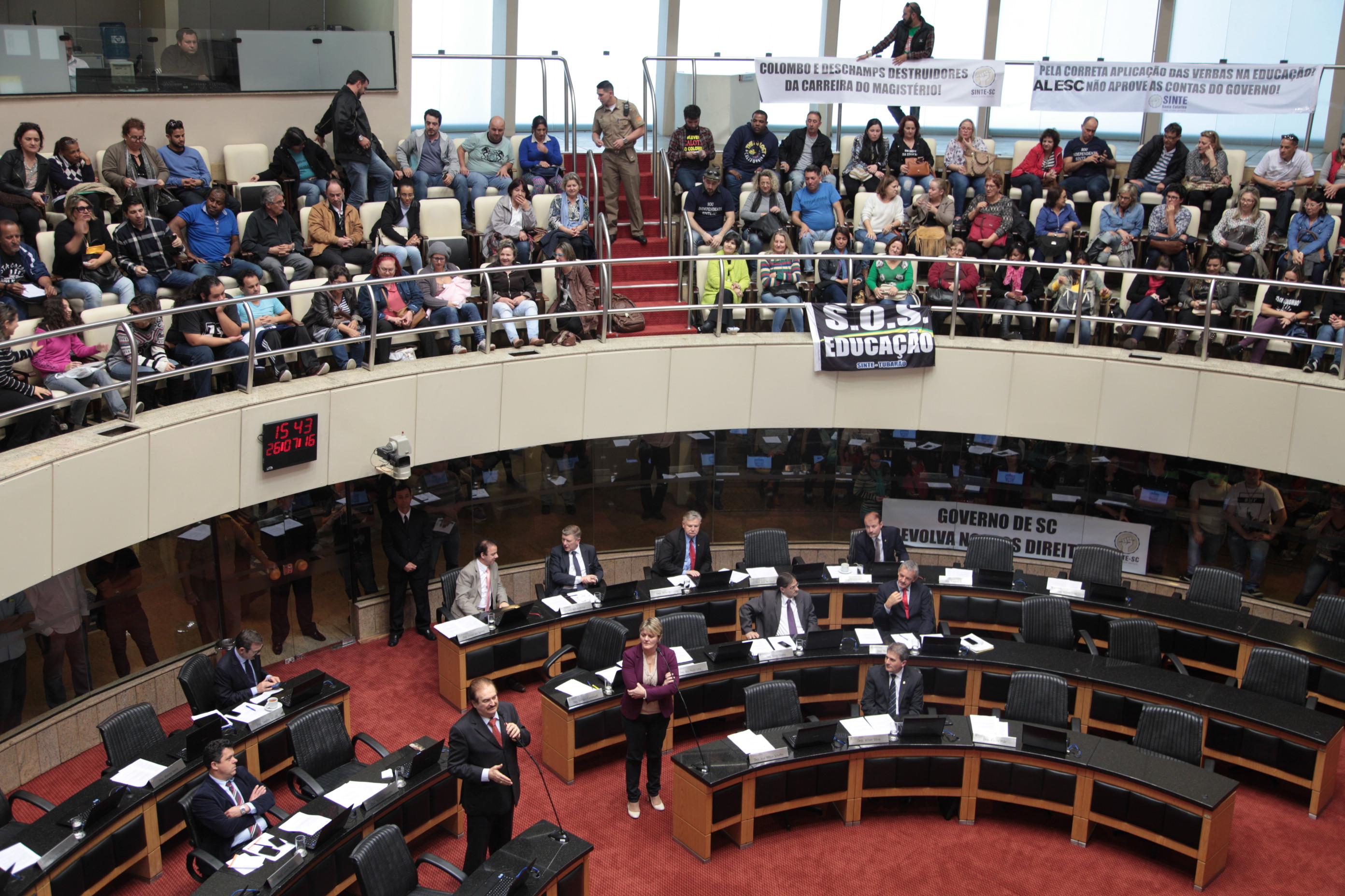 Sessão Ordinária - Secretário da Educação.Foto: Miriam Zomer/ Agência AL.