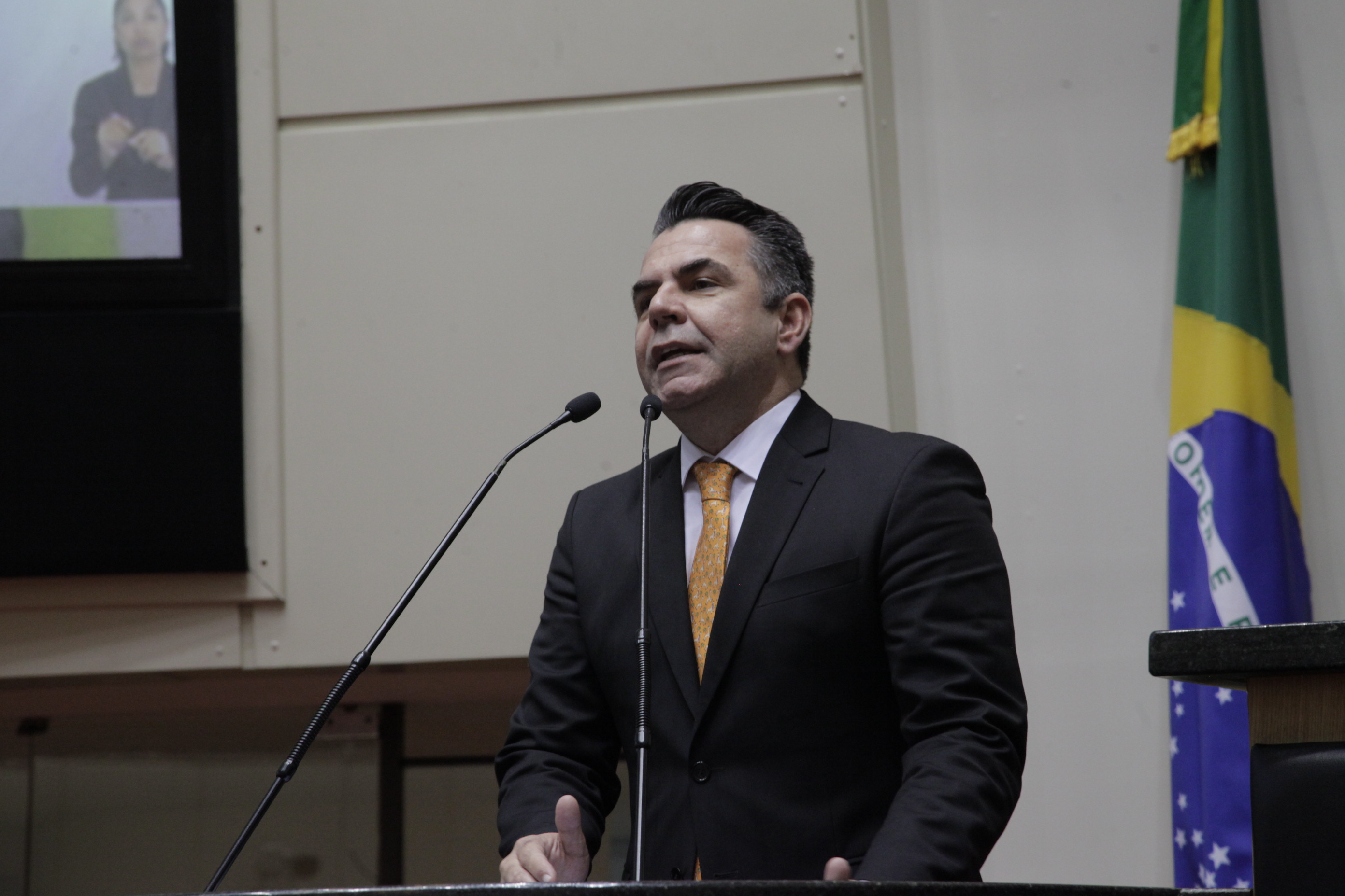 Sessão Ordinária.Deputado Luiz Fernando Vampiro (PMDB). Foto: Eduardo Guedes de Oliveira/ Agência AL.