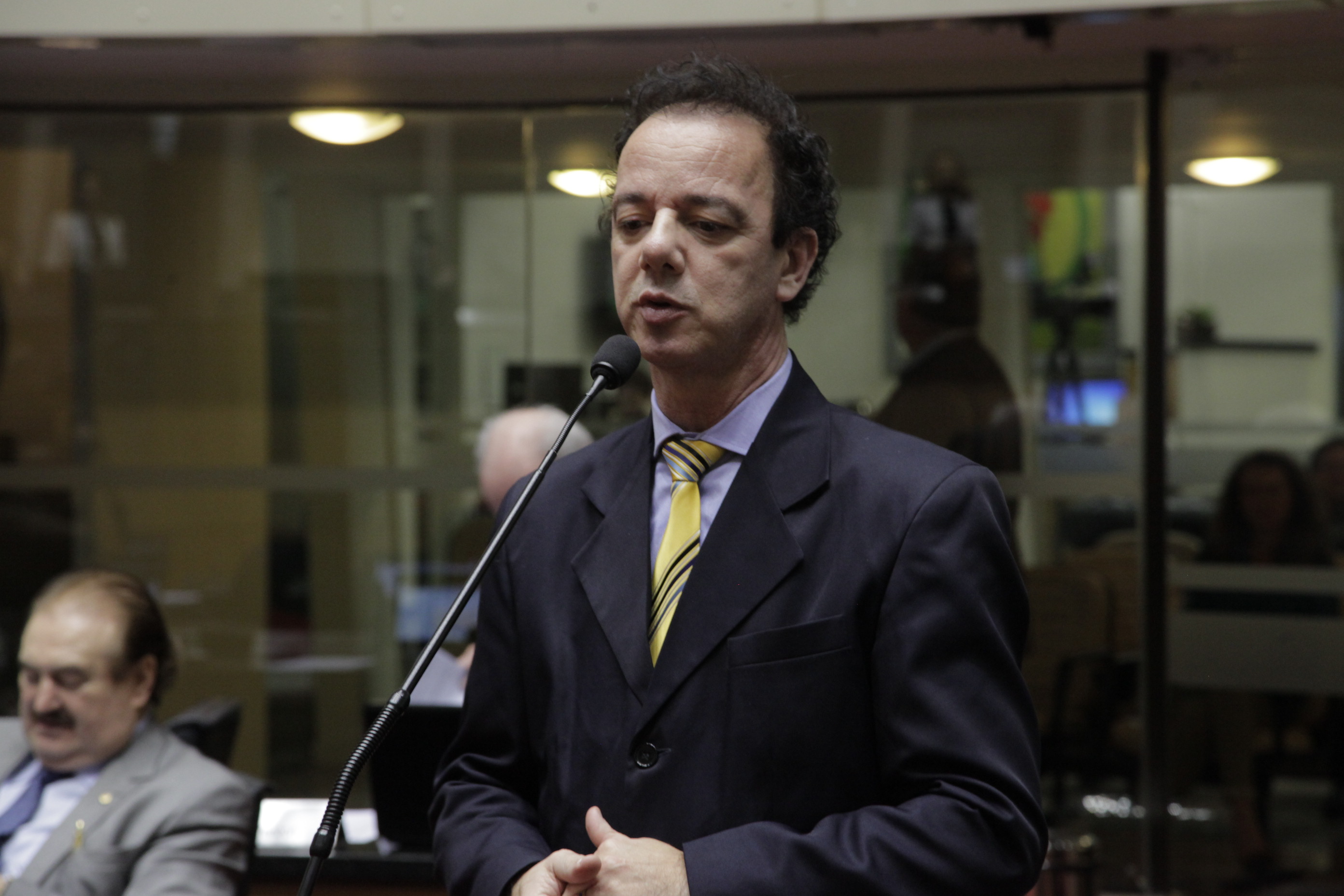 Sessão Ordinária. Deputado Ismael dos Santos (PSD).Foto: Eduardo Guedes de Oliveira/ Agência AL.