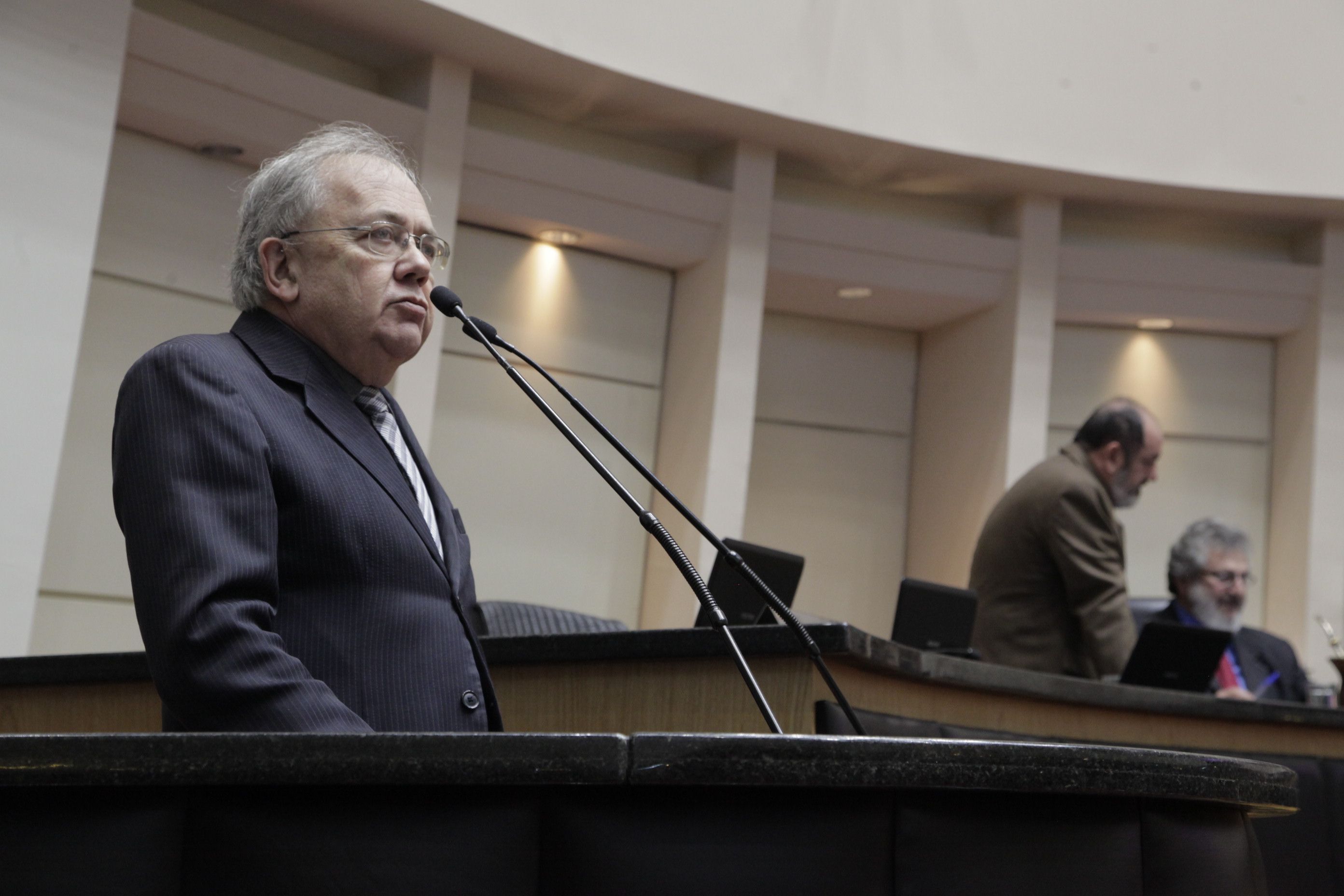 Sessão Ordinária.  Deputado Fernando Coruja (PMDB). Foto: Eduardo Guedes de Oliveira/ Agência AL.