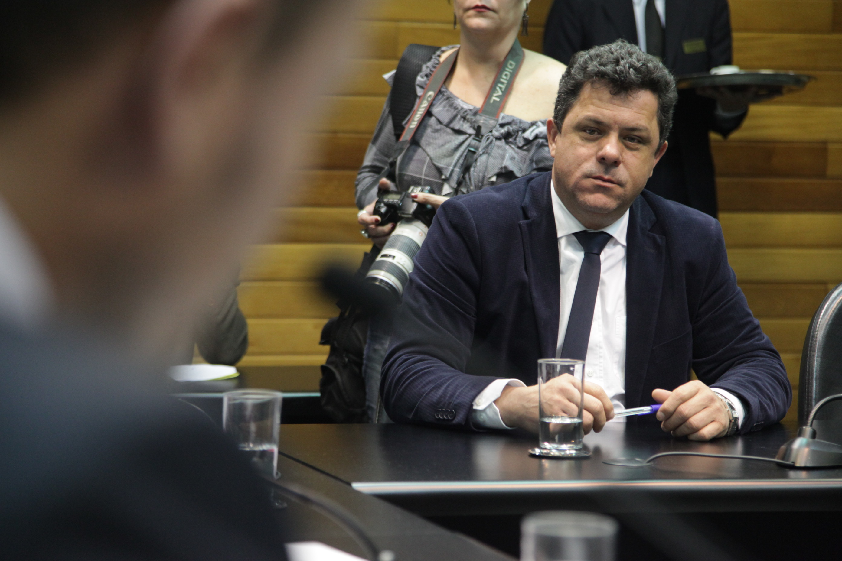 Deputado Ivan Naatz (PDT) em Comissão de Educação.