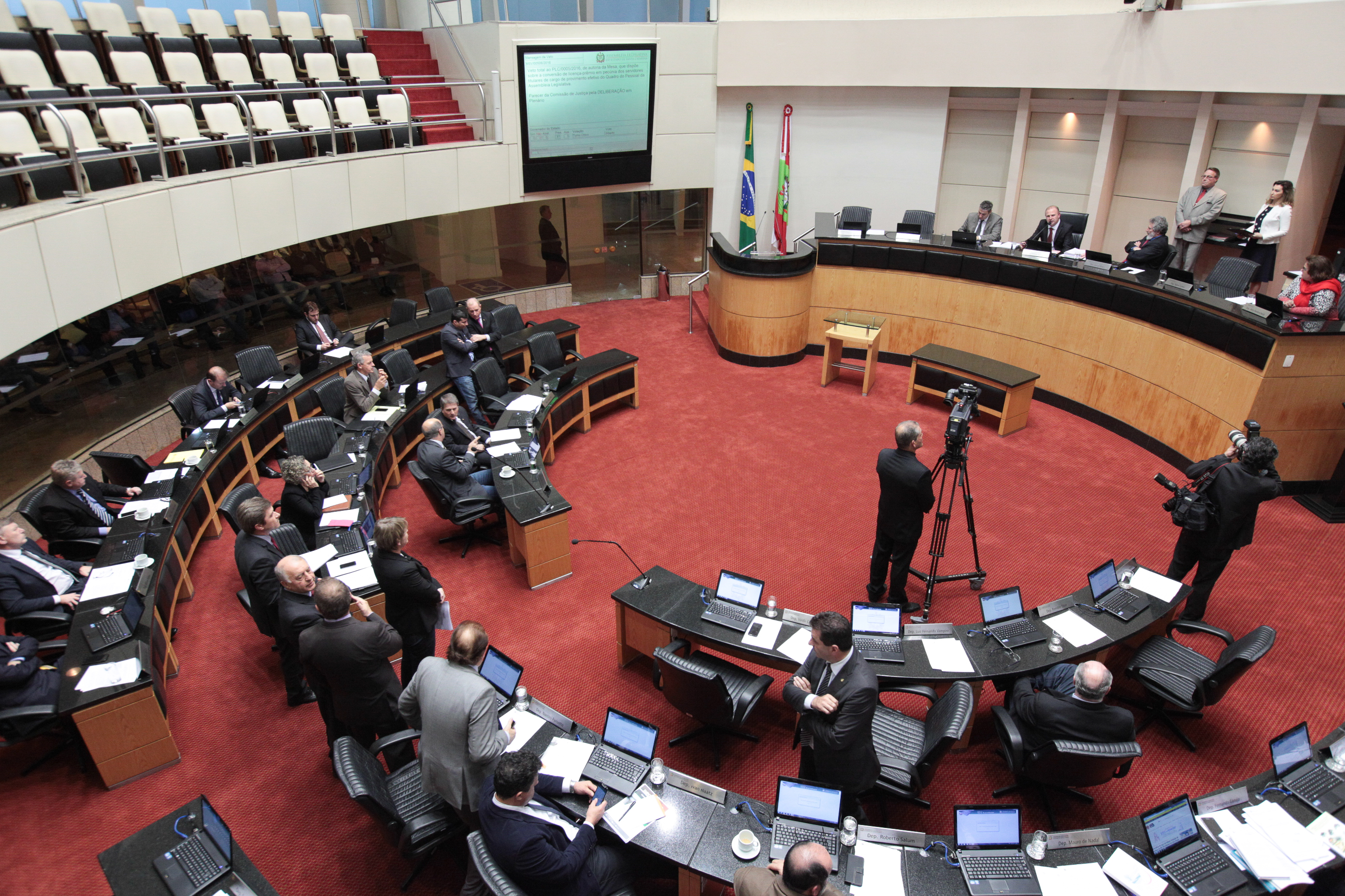 Sessão Ordinária - Votação do Veto.
