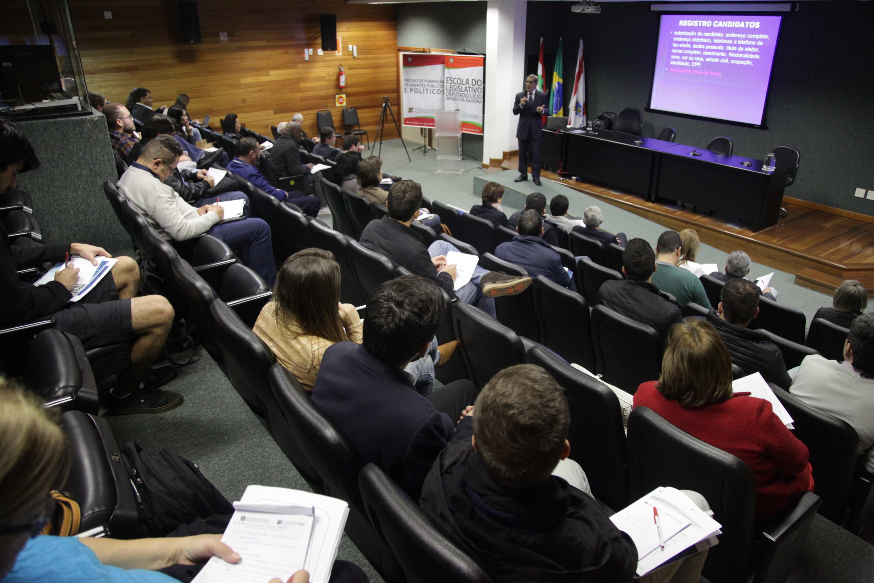 Palestra sobre Direito Eleitoral