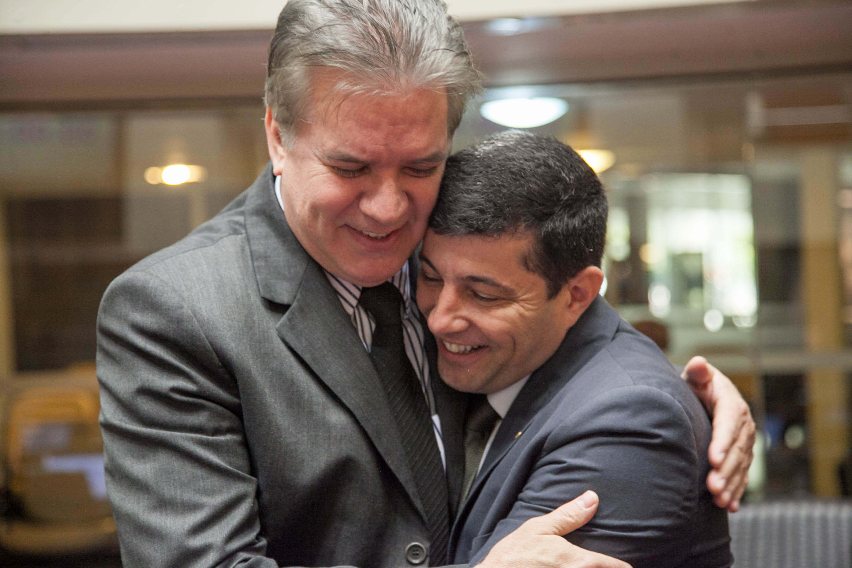 Deputado César Valduga (PCdoB) e Deputado Fábio Flôr (PP) em Sessão Ordinária