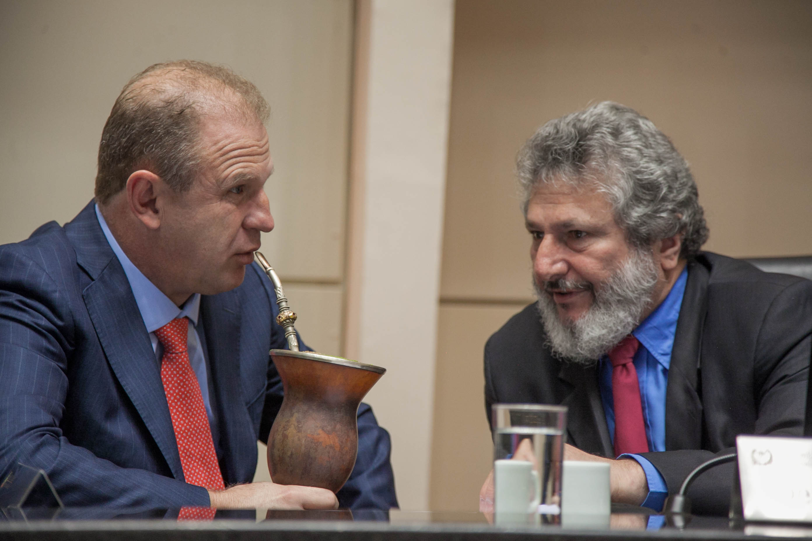Deputado Gelson Merisio (PSD) e Deputado Padre Pedro Baldissera (PT) em Sessão Ordinária
