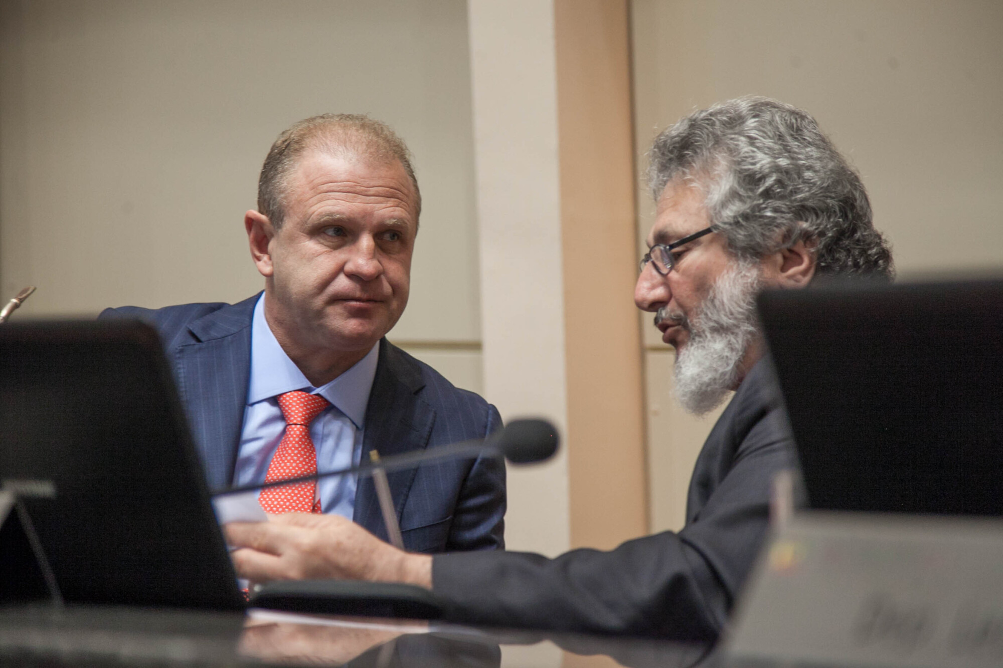 Deputados Gelson Merisio (PSD) e Padre Pedro Baldissera (PT)