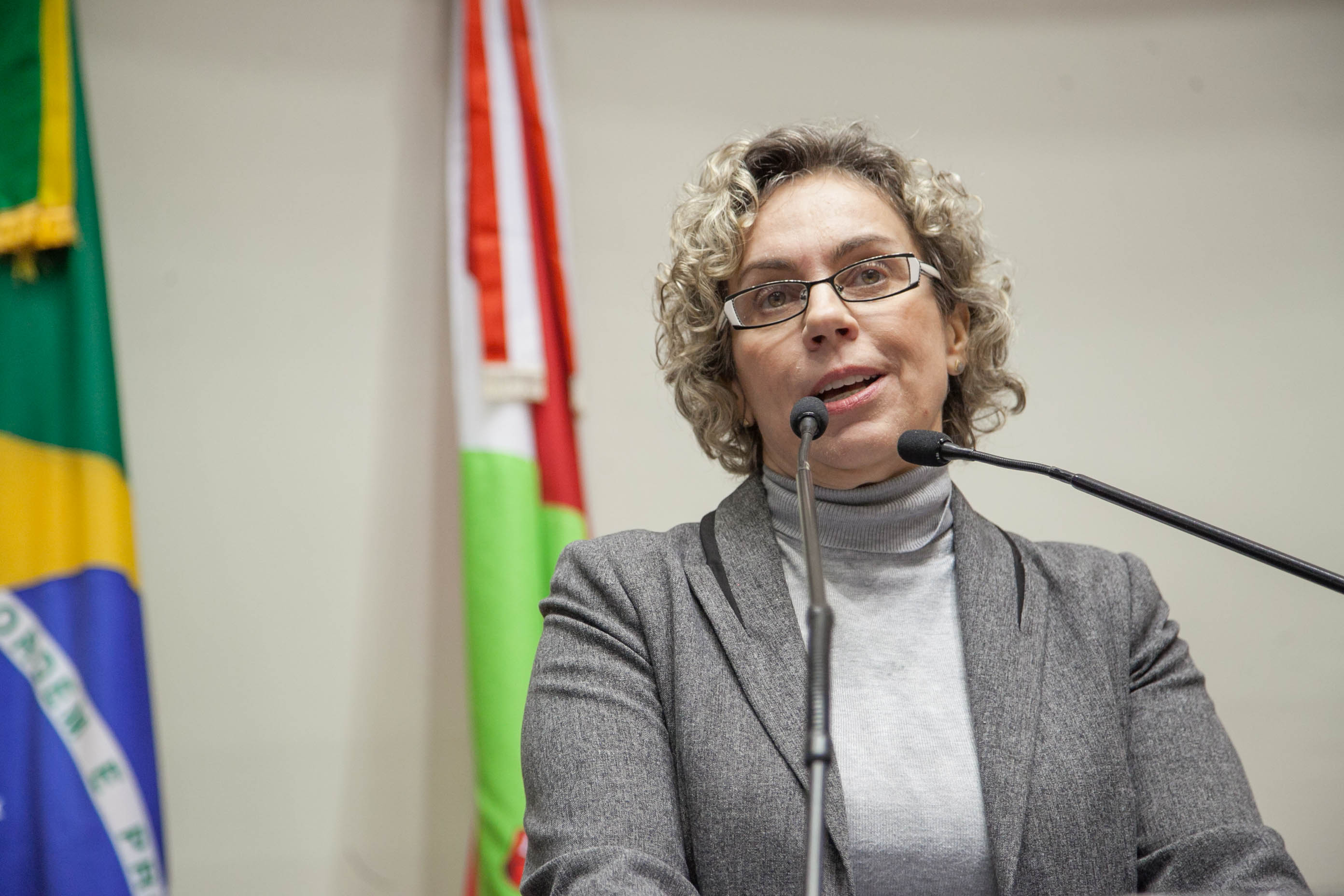 Deputada Ana Paula Lima (PT) em Sessão Ordinária