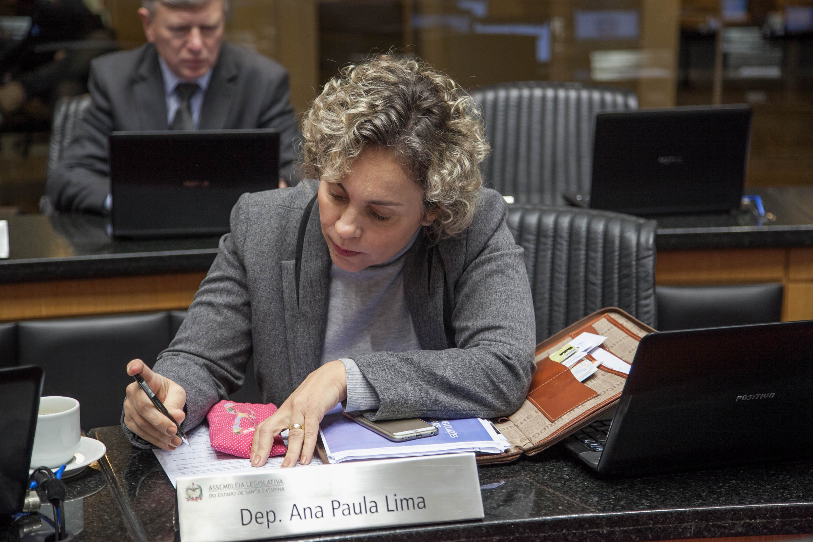 Deputada Ana Paula Lima (PT) em Sessão Ordinária