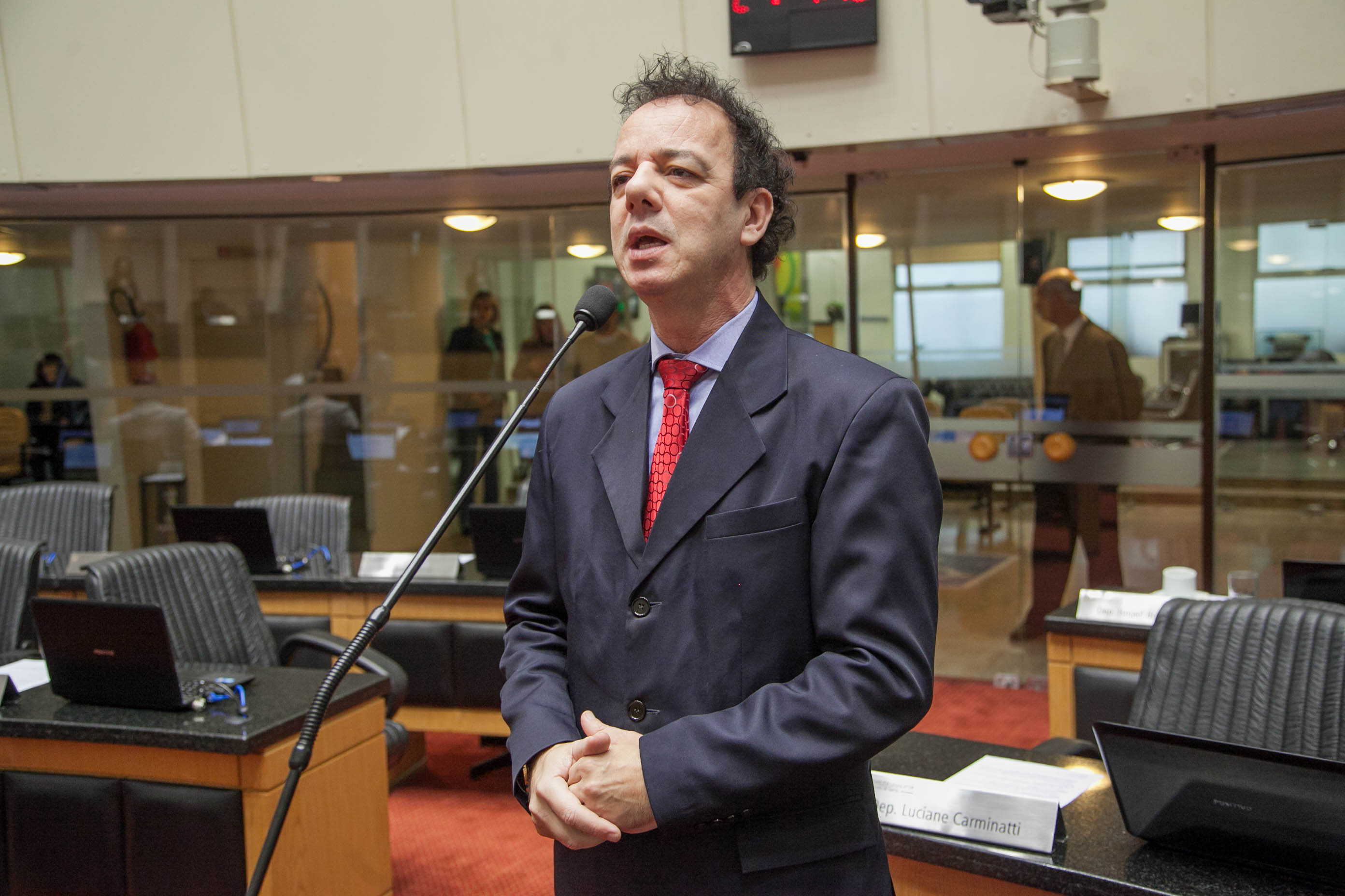 Deputado Ismael dos Santos (PSD) em Sessão Ordinária