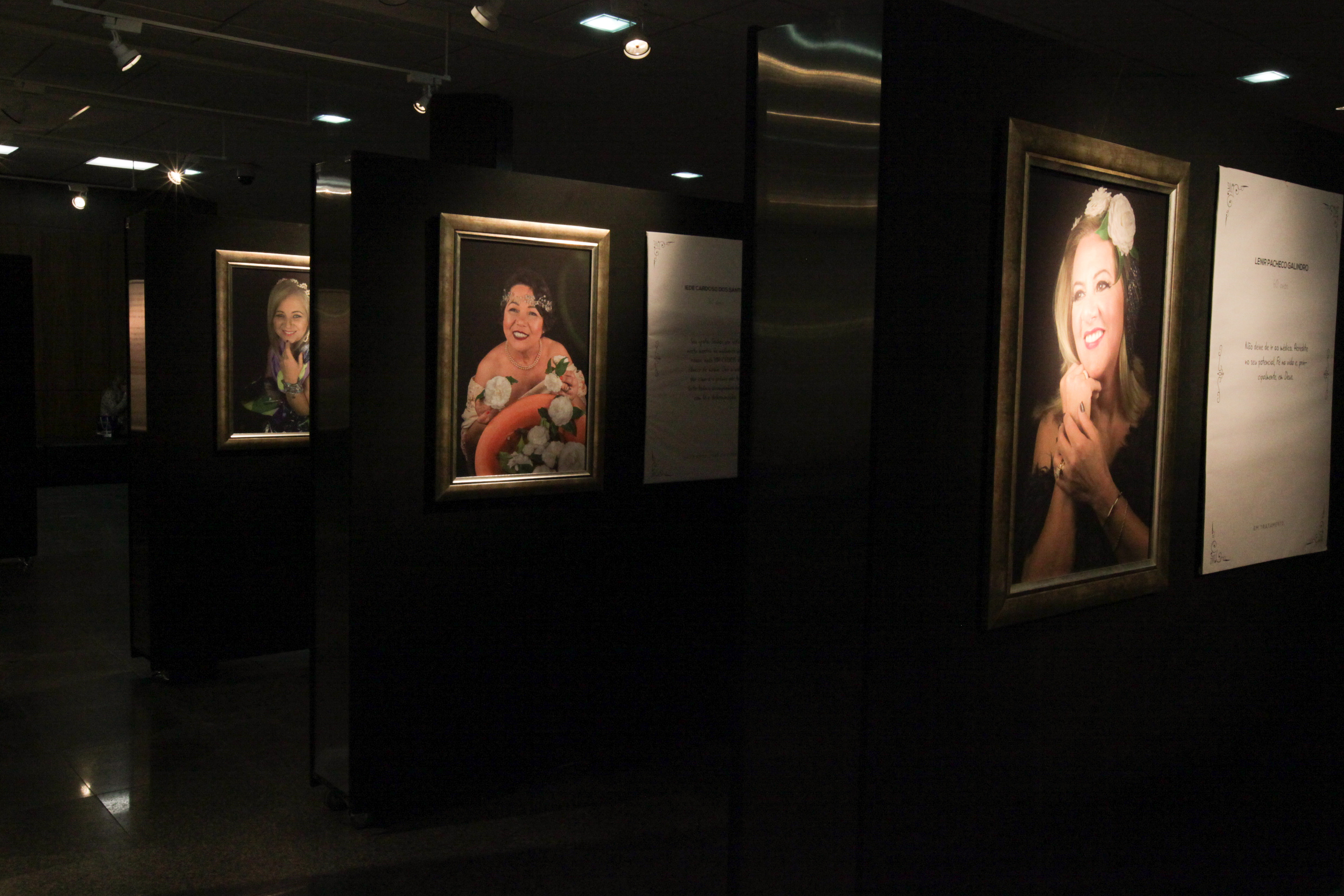 Exposição Pétalas da Vida.