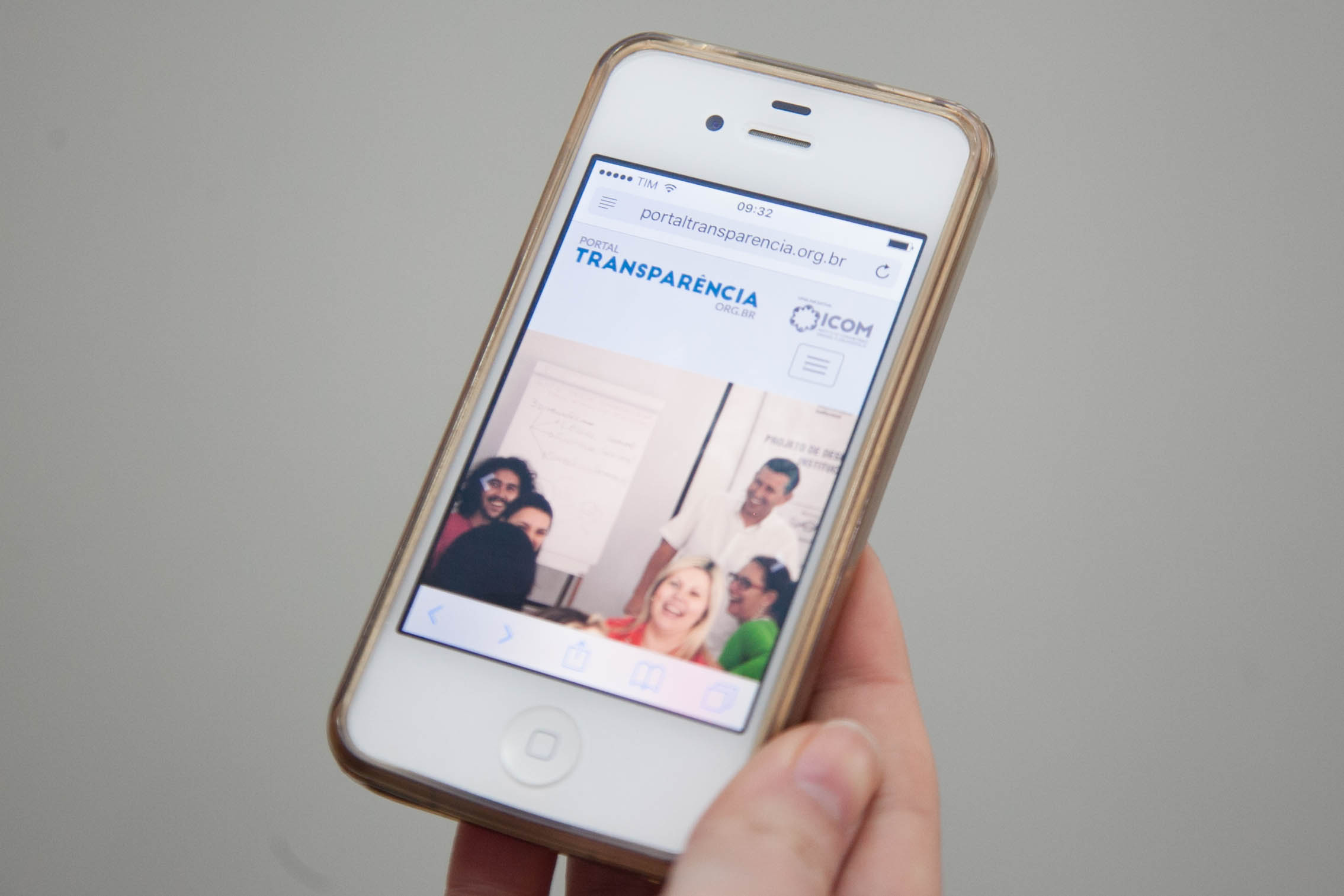 ICOM apresenta nova funcionalidade do Portal da Transparência