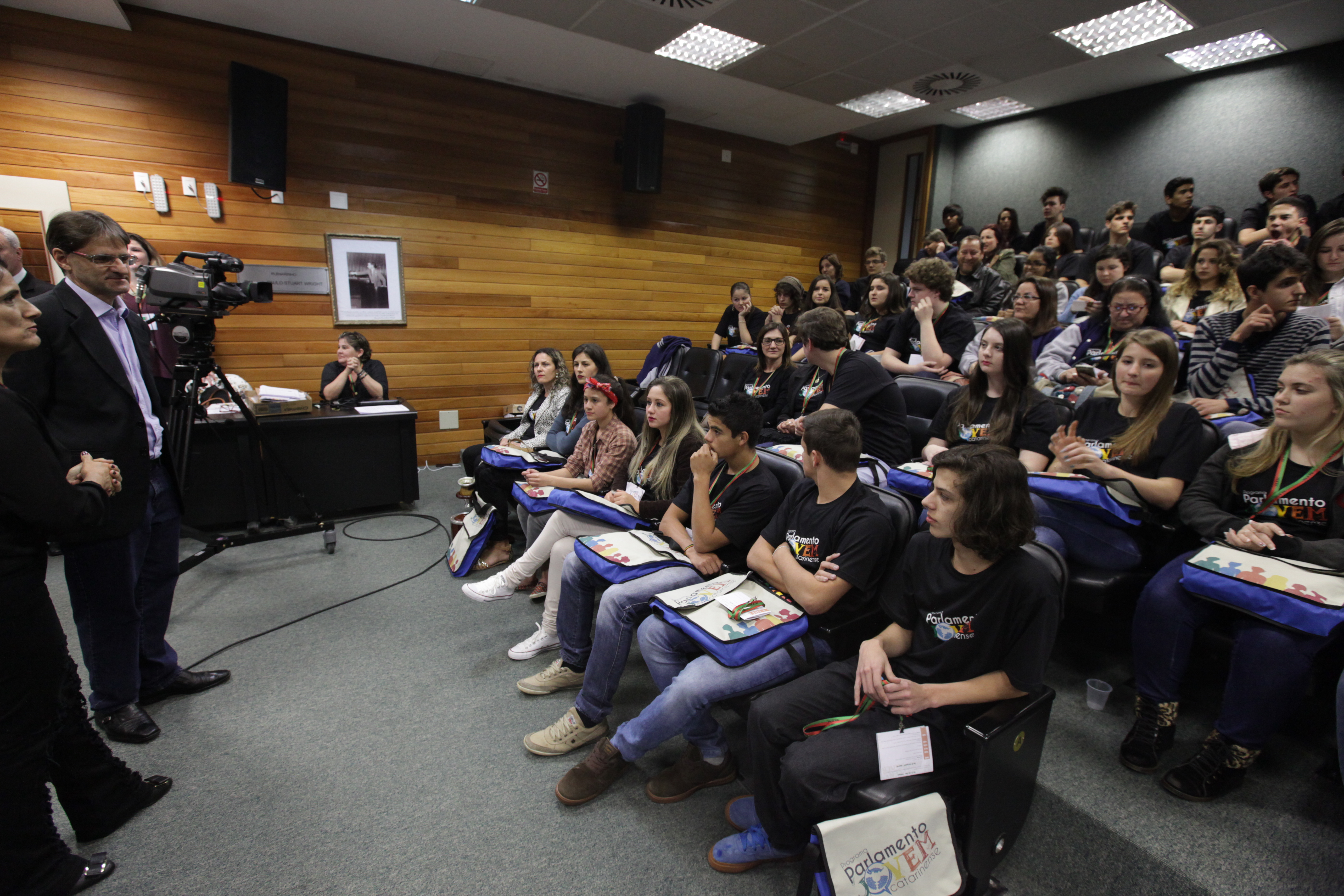 21ª Edição do programa Parlamento Jovem Catarinense.