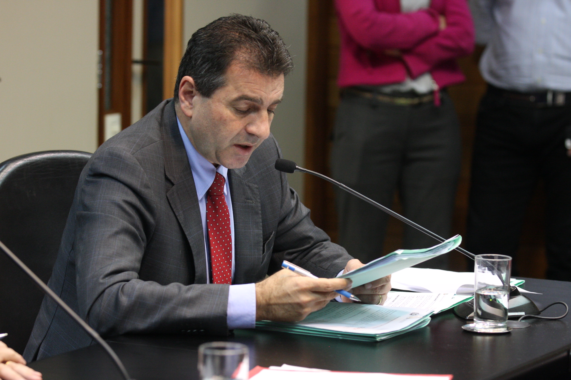 Comissão de Constituição e Justiça. Deputado Valdir Cobalchini (PMDB). Foto Yuri Santos / Agência AL