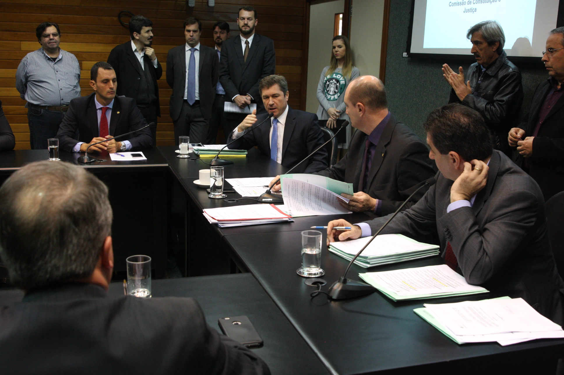 Comissão de Constituição e Justiça. Foto Yuri Santos / Agência AL