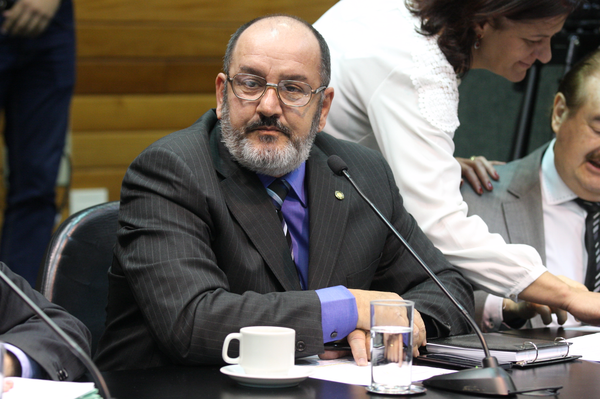 Comissão de Constituição e Justiça. Deputado Roberto Salum (PRB). Foto Yuri Santos / Agência AL