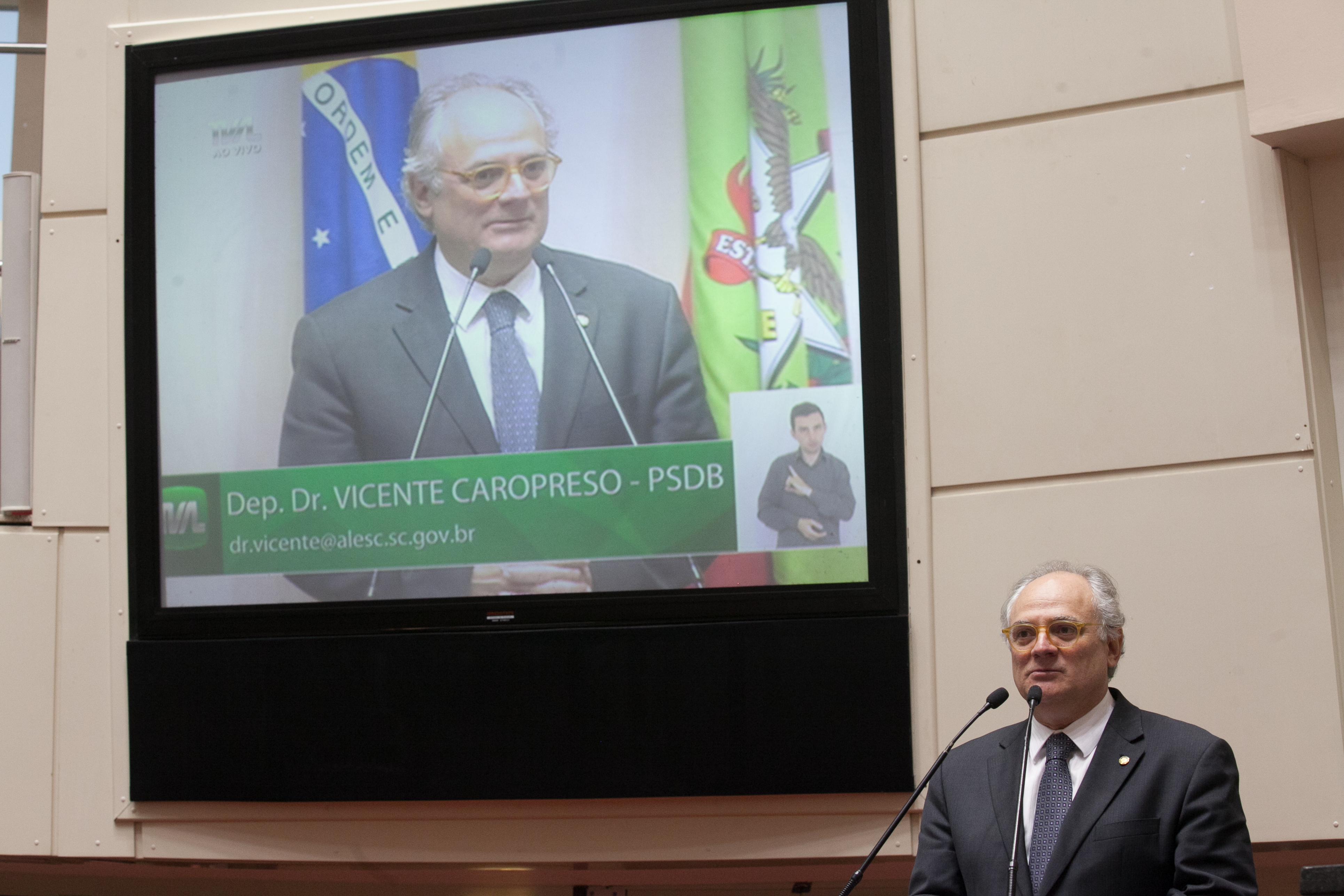 Sessão Ordinária.Deputado Vicente Caropreso (PSDB)
